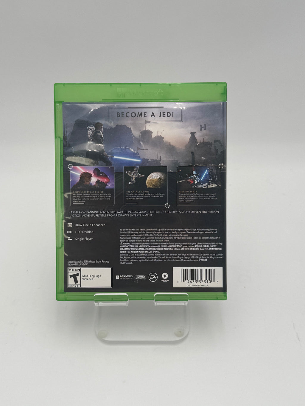 Xbox One Star Wars: Jedi Fallen Order Video Game- Used A