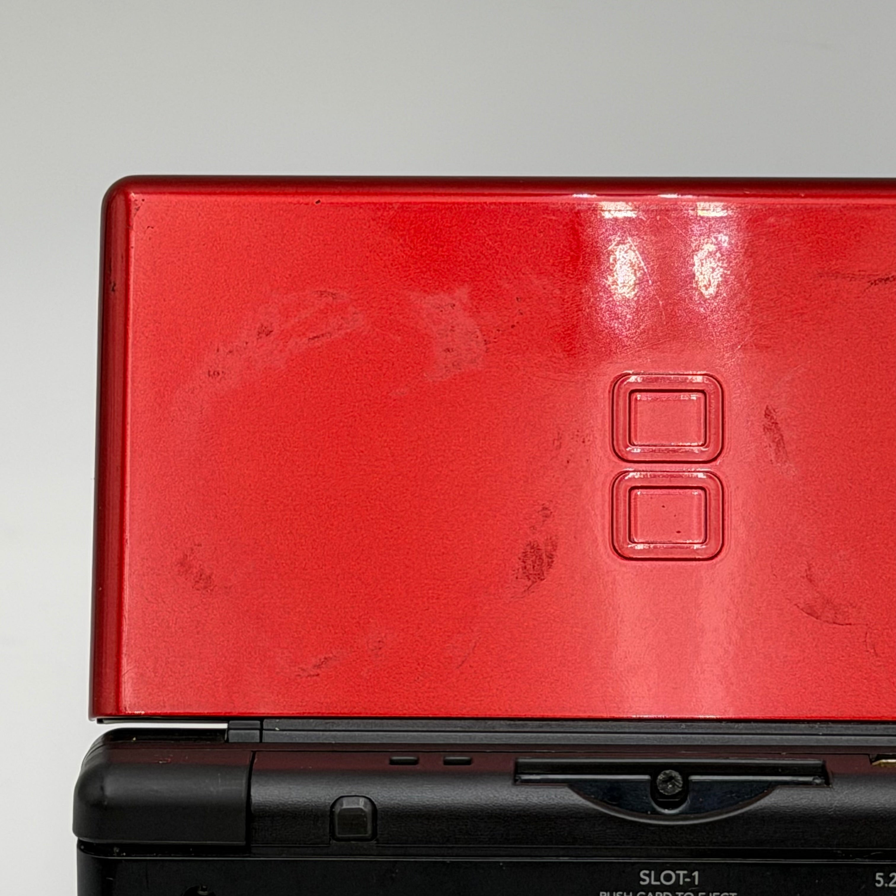 Nintendo DS Lite Handheld Game Console Only USG-001 Black/Red
