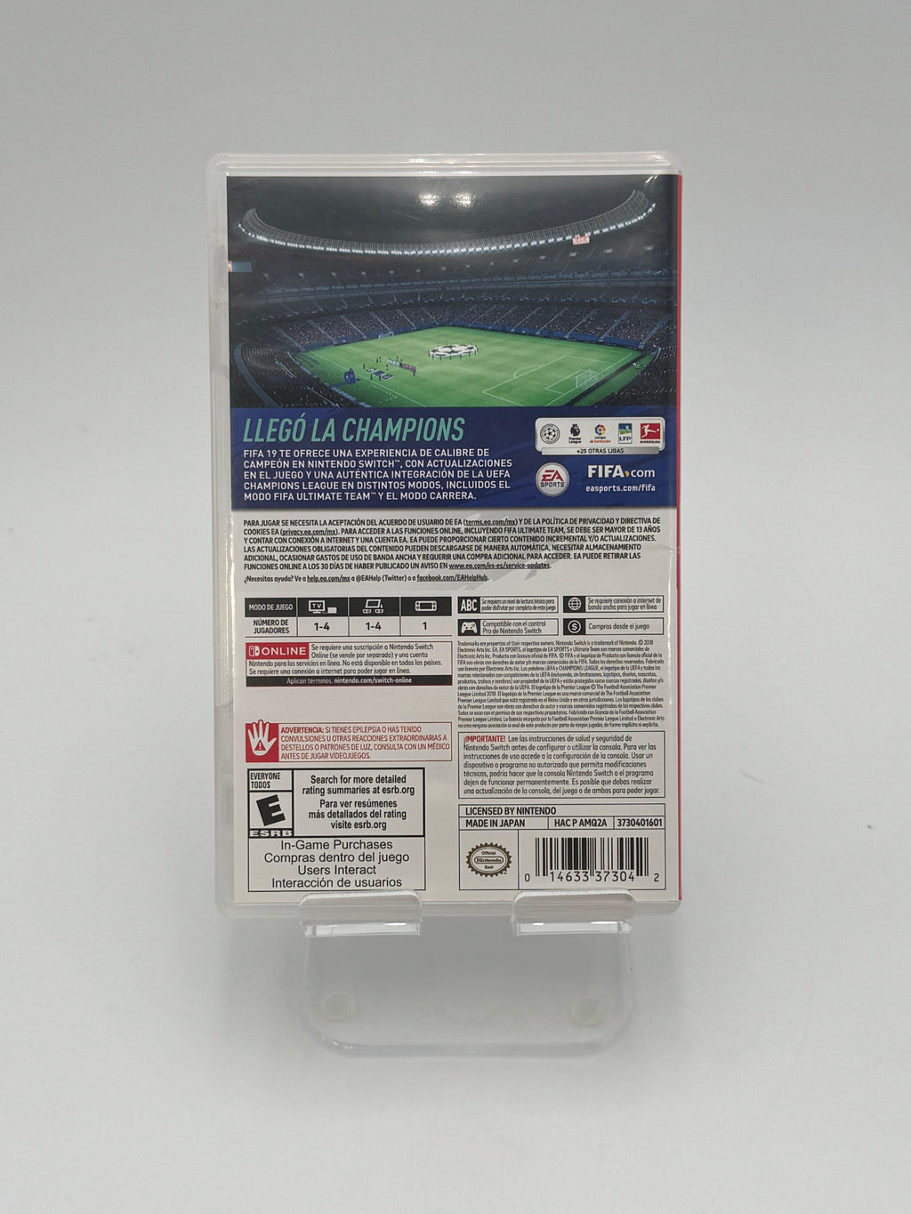 FIFA 19 Nintendo Switch - Used Physical Game w/Case