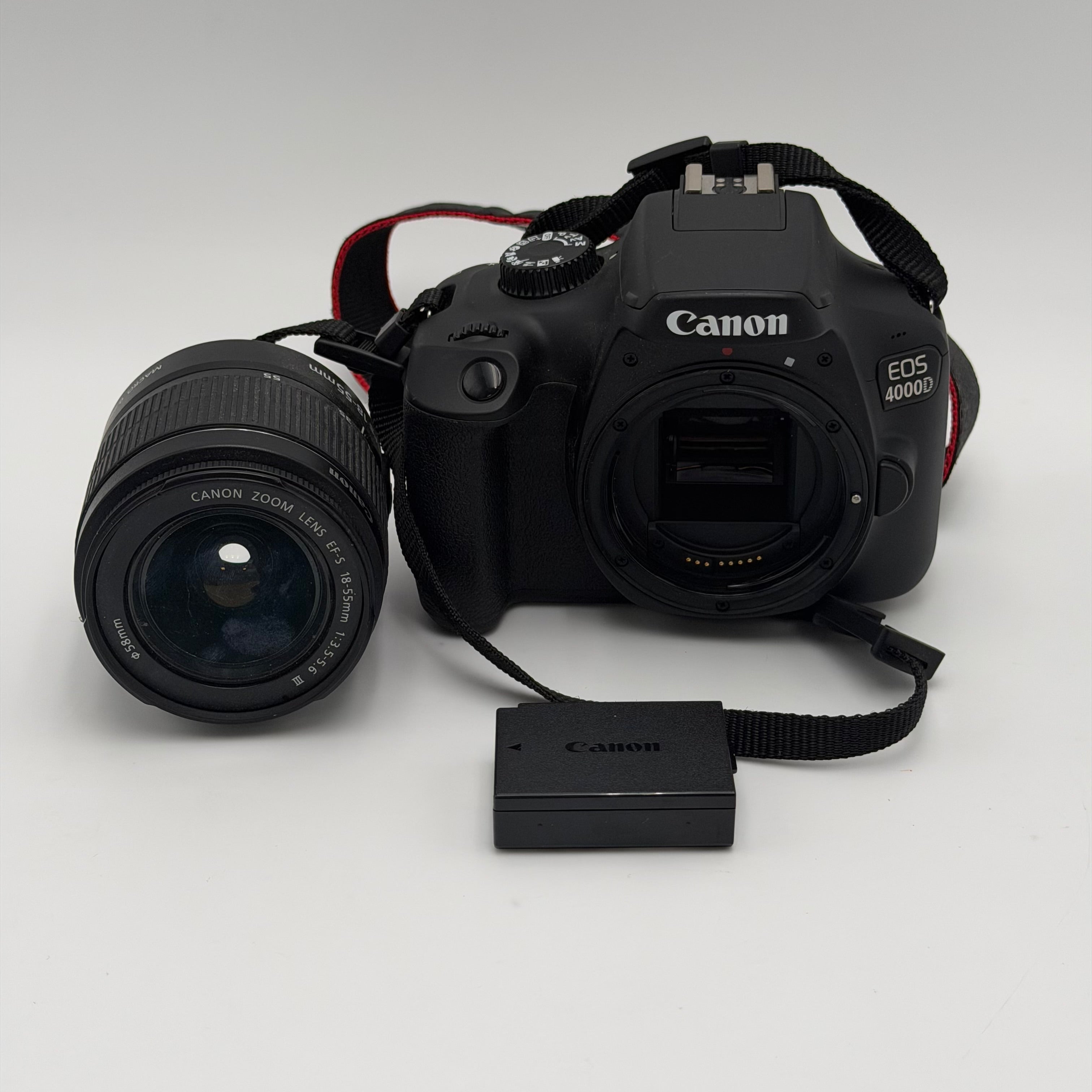 Canon EOS 4000D Digital Camera Black EF-S 18-55mm lens