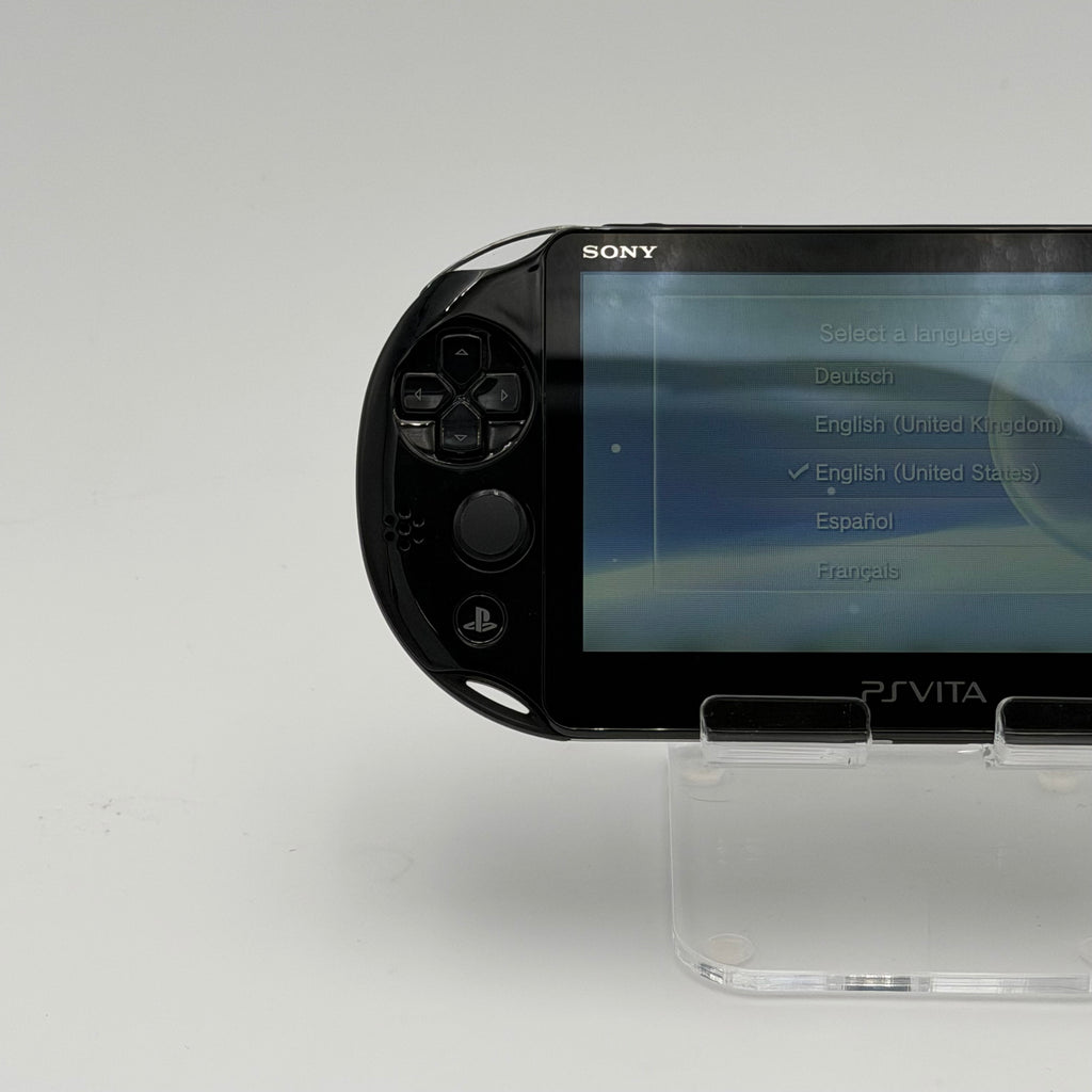 Sony PlayStation Vita Slim (PCH-2001) Black 128GB Handheld Game Console