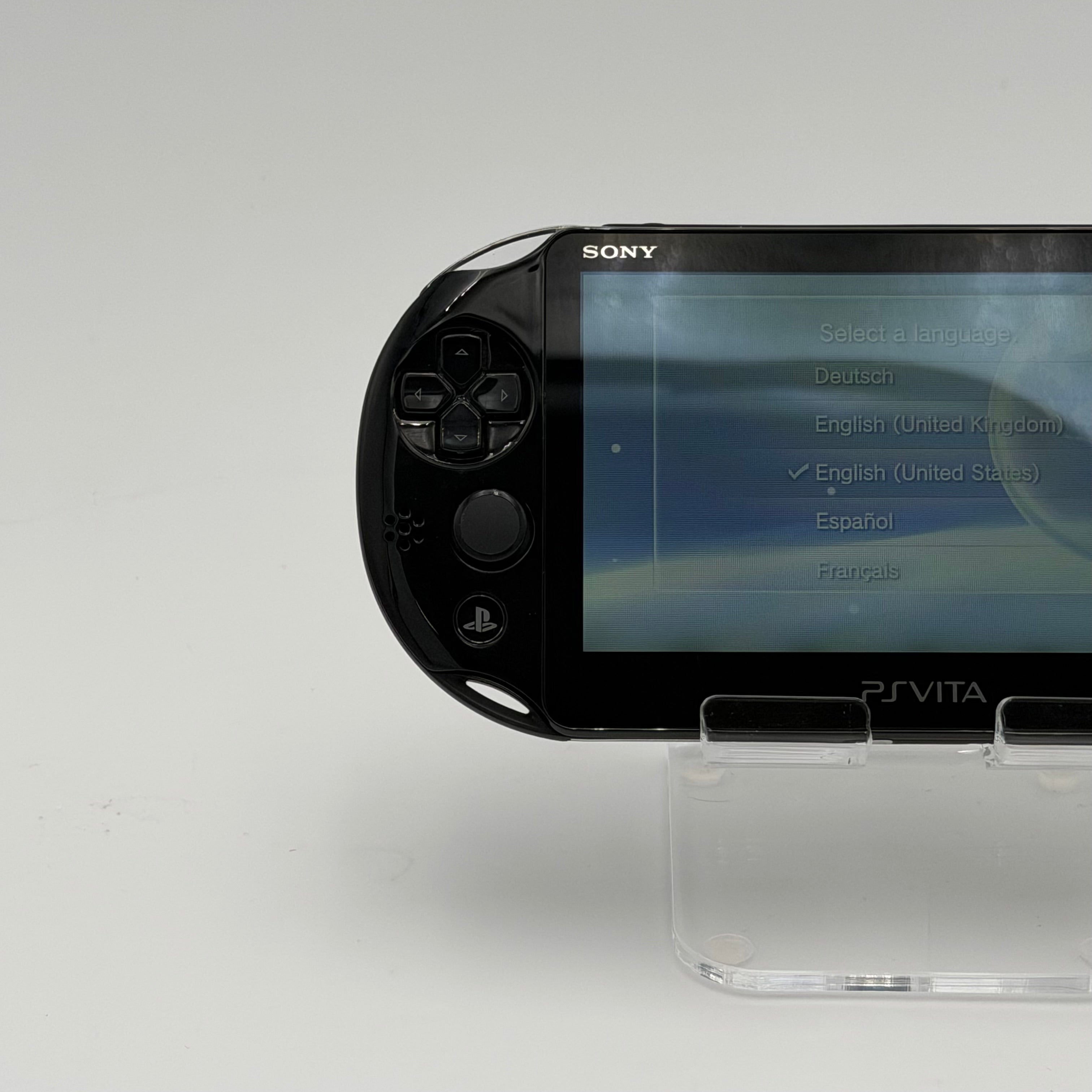 Sony PlayStation Vita Slim (PCH-2001) Black 128GB Handheld Game Console