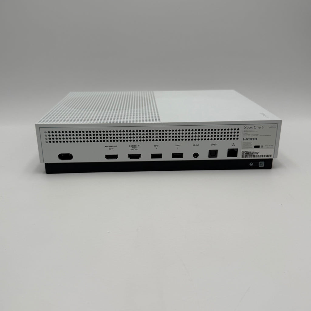 Microsoft Xbox One S 500GB Console - White With Cables