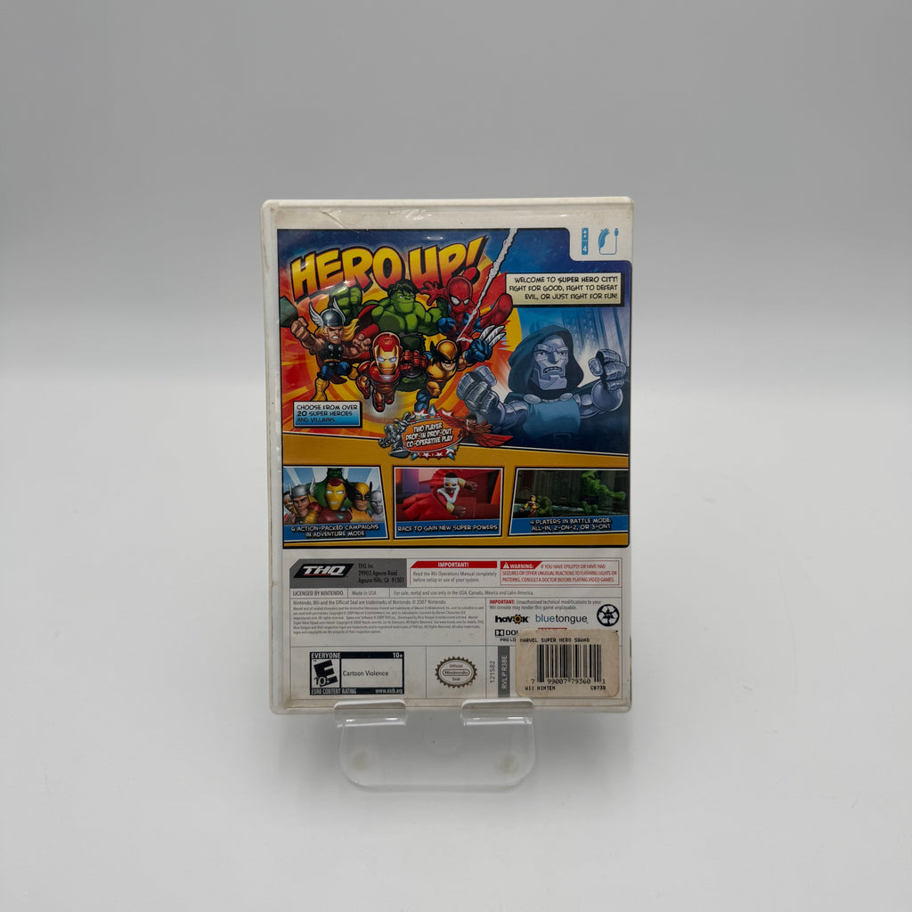 Nintendo Wii Marvel Super Hero Squad - Tested/Working