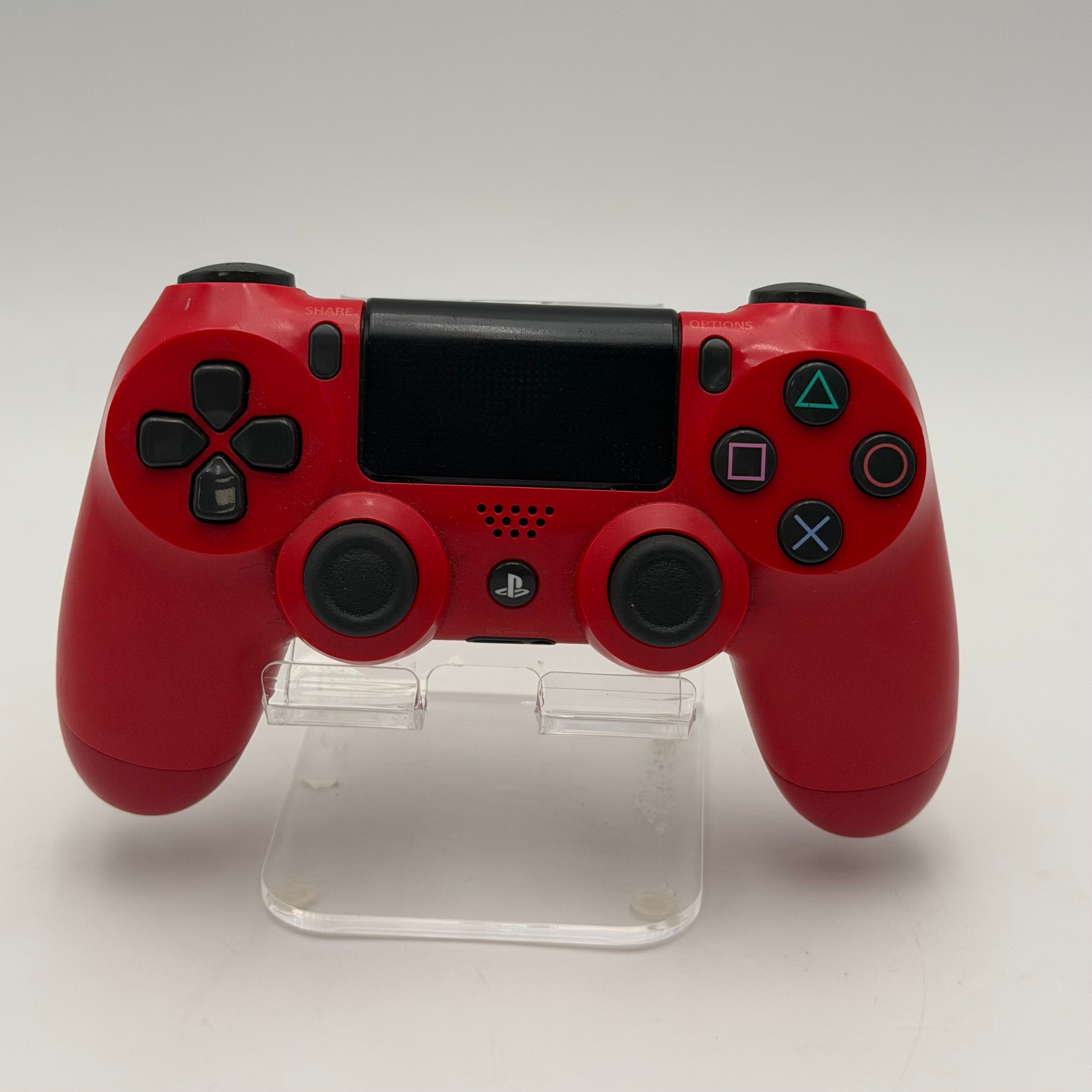 Sony PS4 Wireless Controller Red - Stick Drift -For Parts