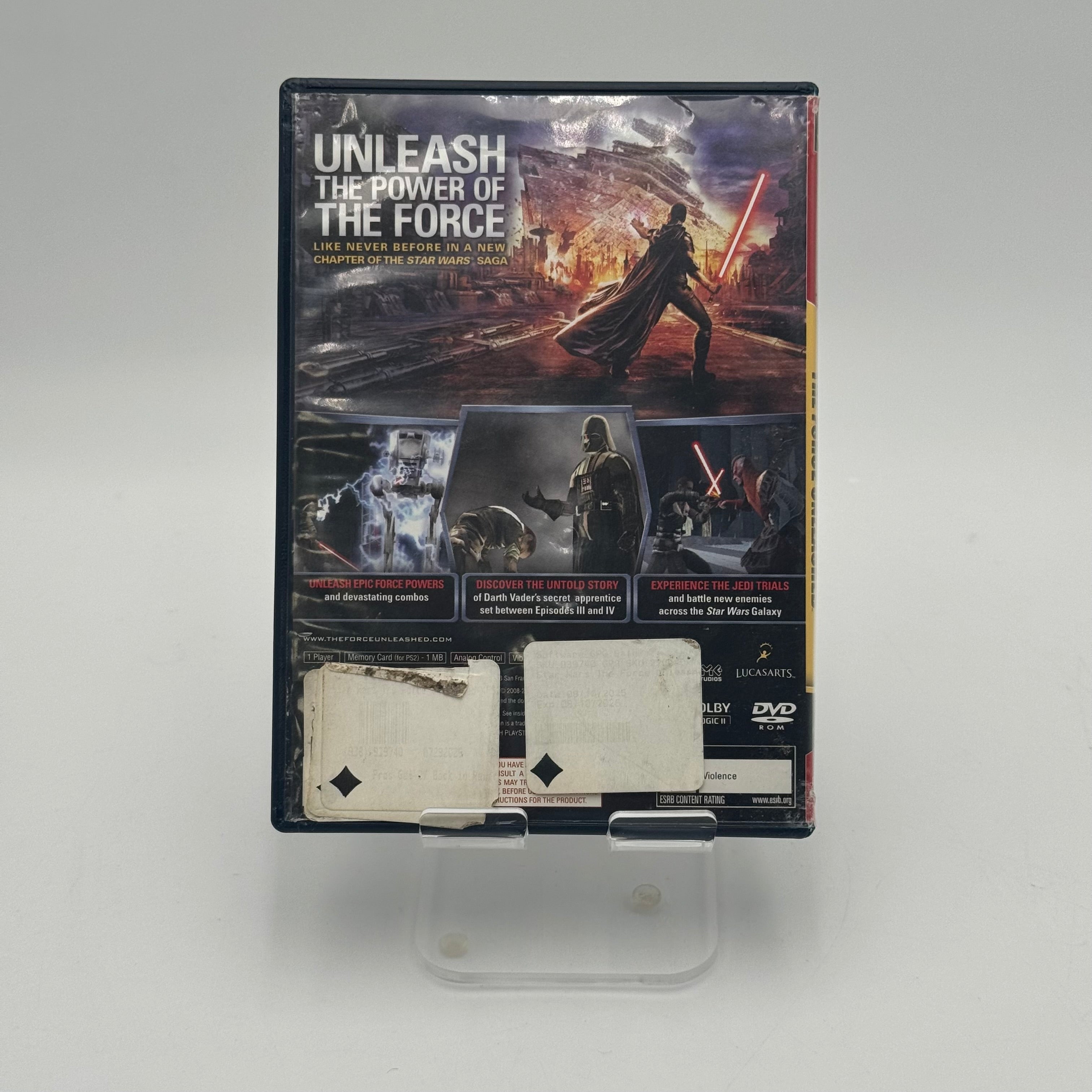 Sony PlayStation 2 PS2 Star Wars: The Force Unleashed