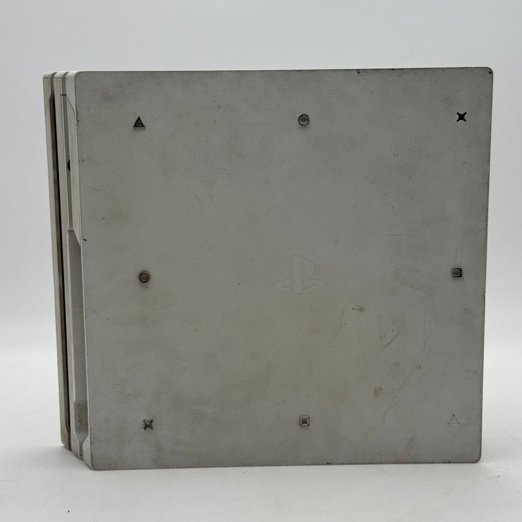 Sony PlayStation 4 Pro 1TB White Console Gaming System CUH-7115B w/ Wireless Controller - Tested/Working