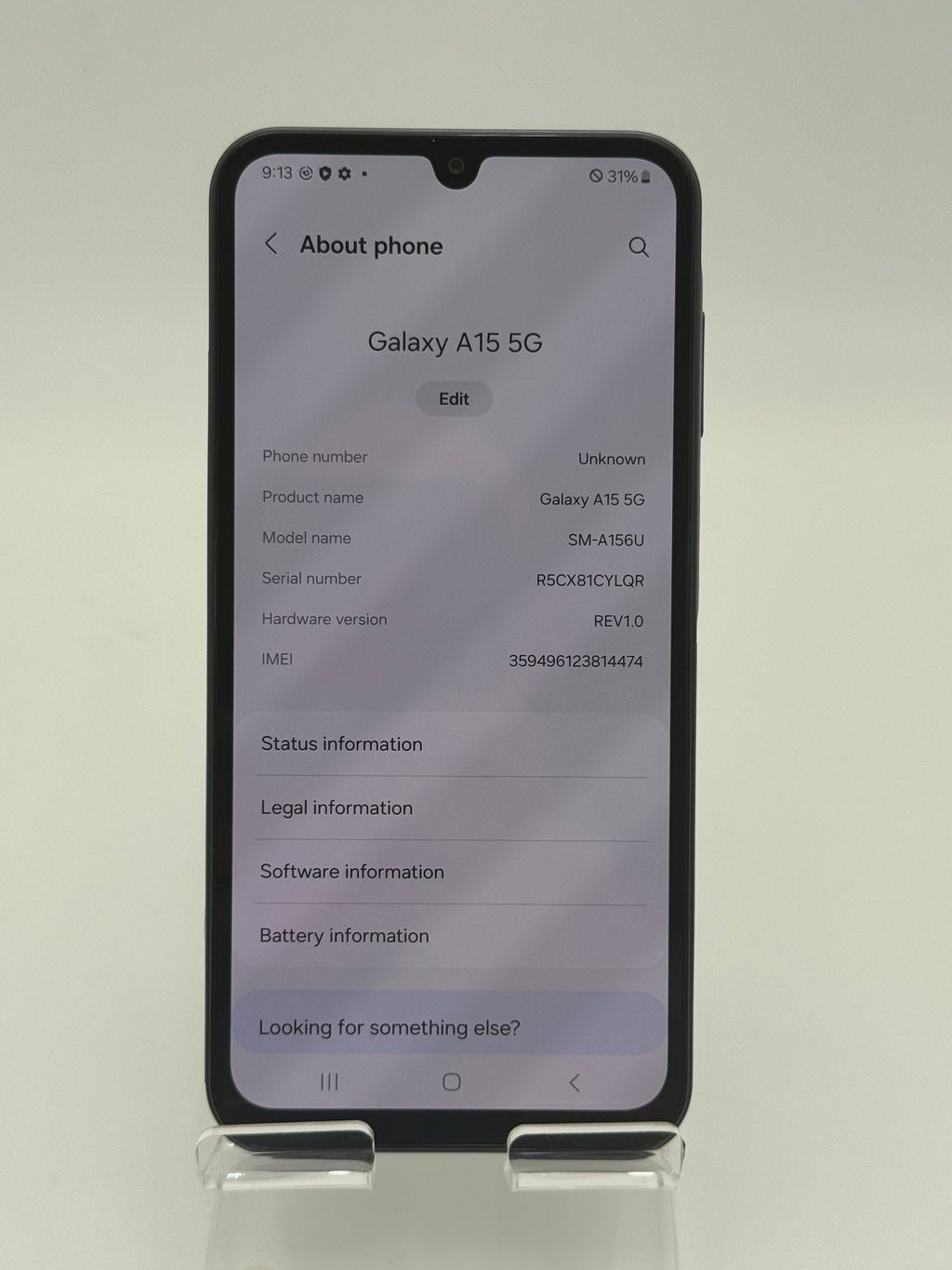 Samsung Galaxy A15 5G 128GB Blue Spectrum Locked Smartphone