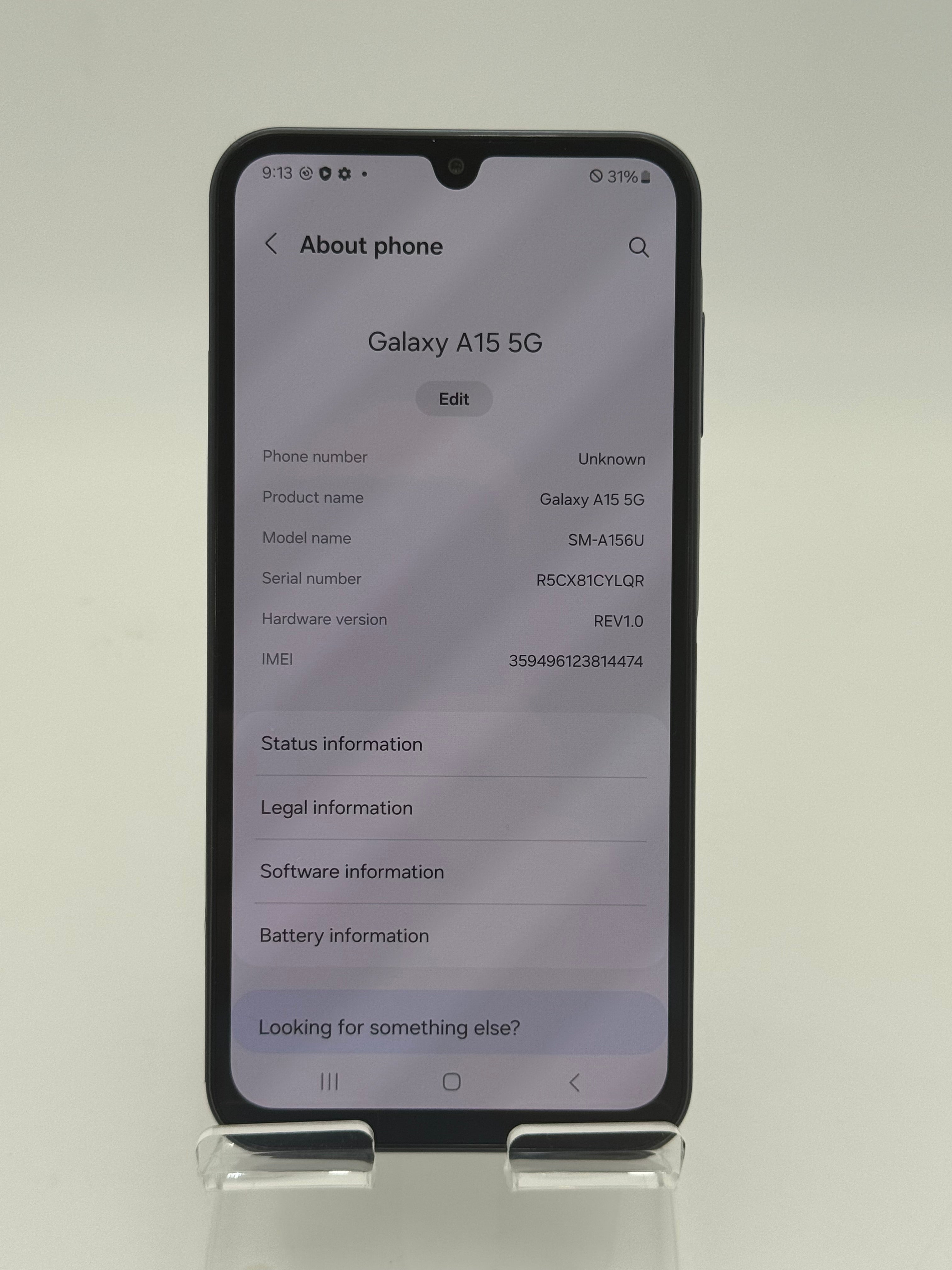 Samsung Galaxy A15 5G 128GB Blue Spectrum Locked Smartphone