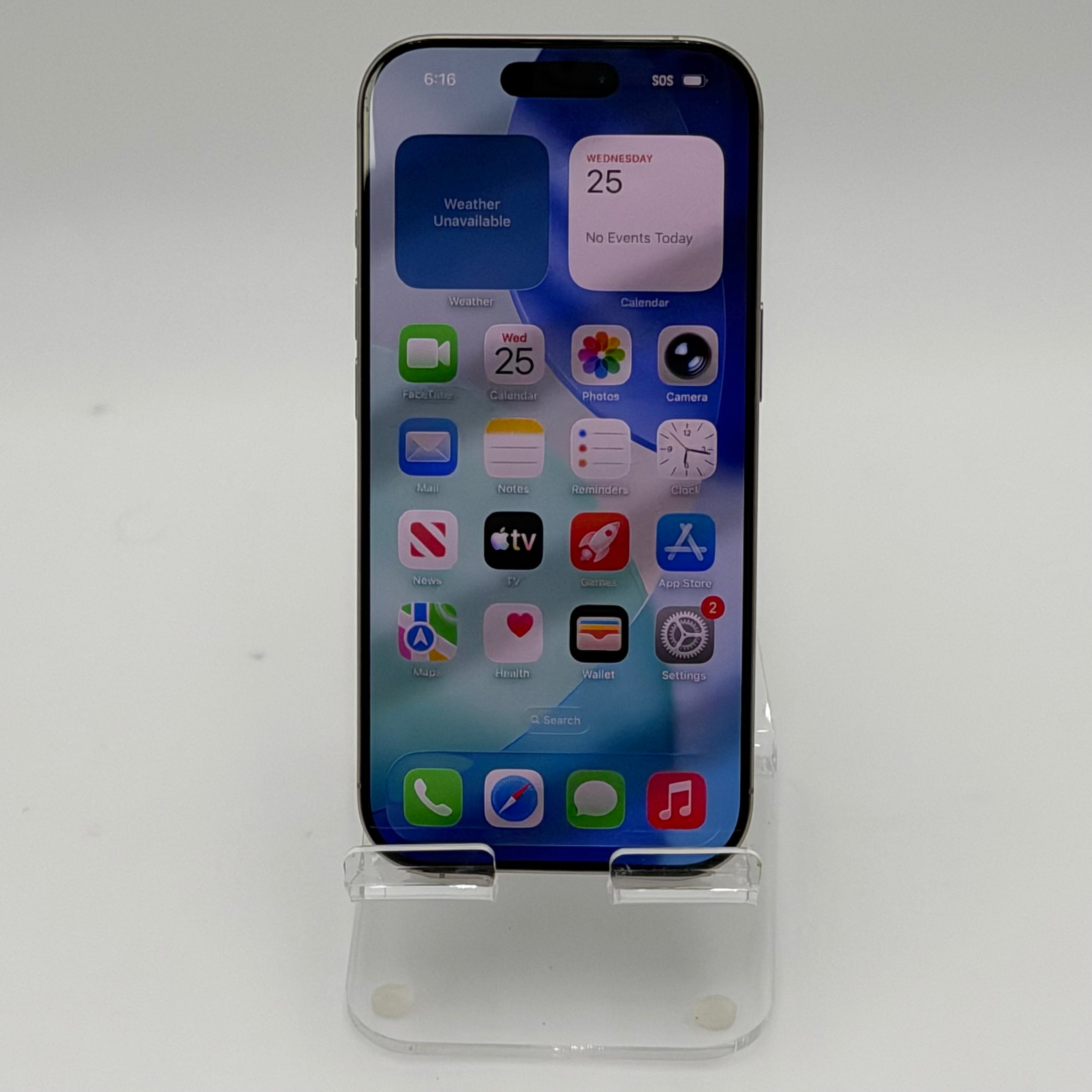 Boost Mobile Apple iPhone 16 Pro A3083 128GB 91% BH