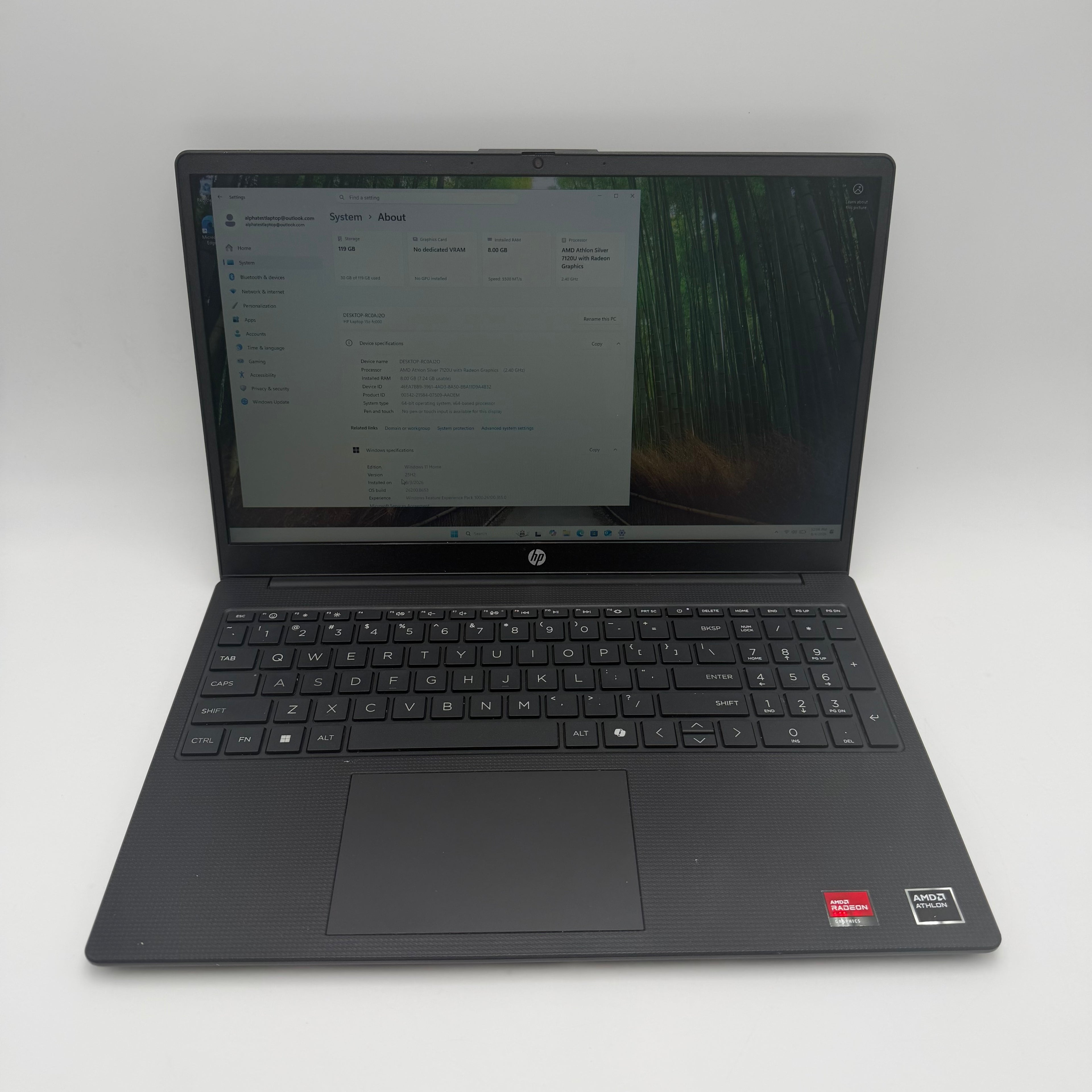 HP 15z-fc000 Laptop - Black