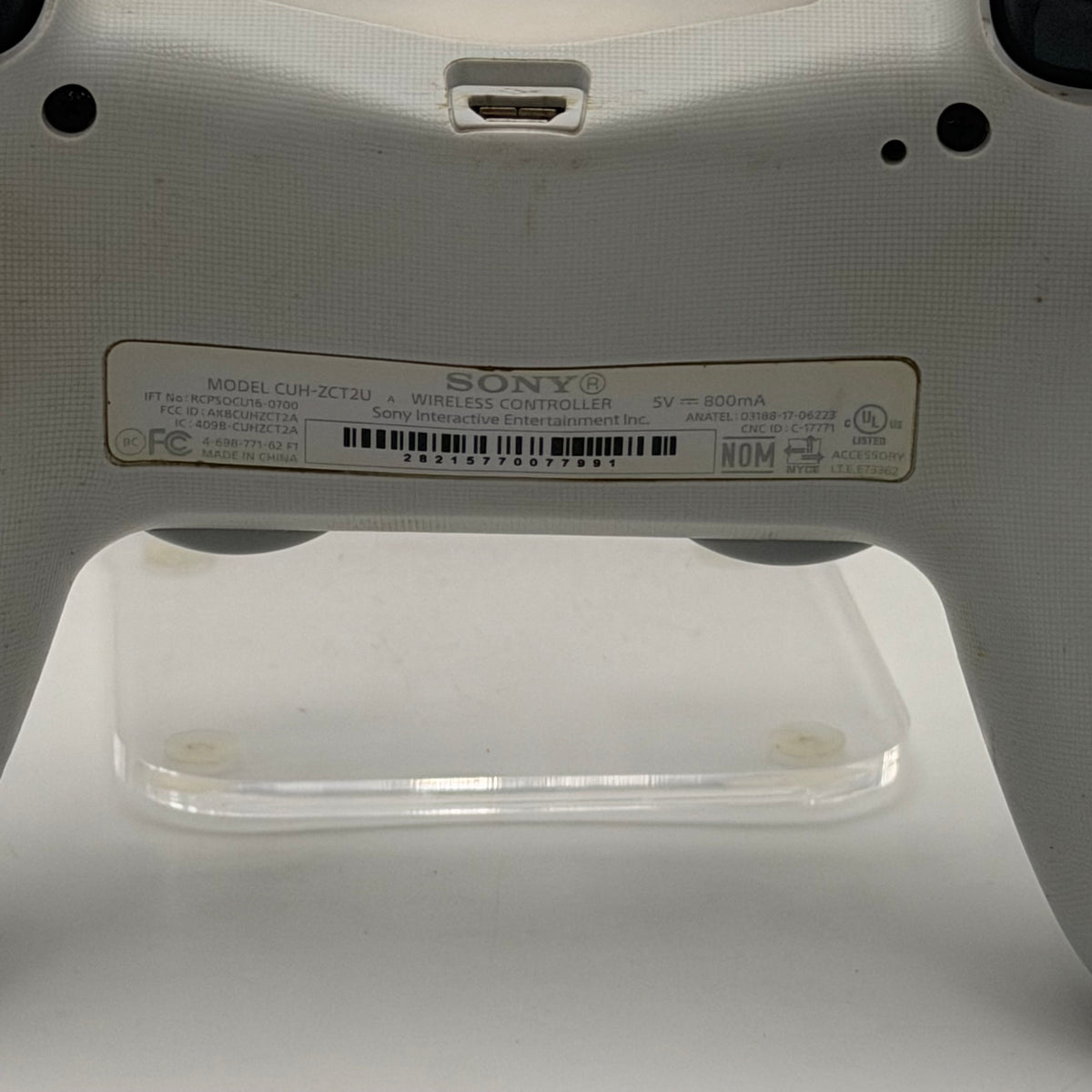Sony PS4 CUH-ZCT2U Game Controller Silver stick drift