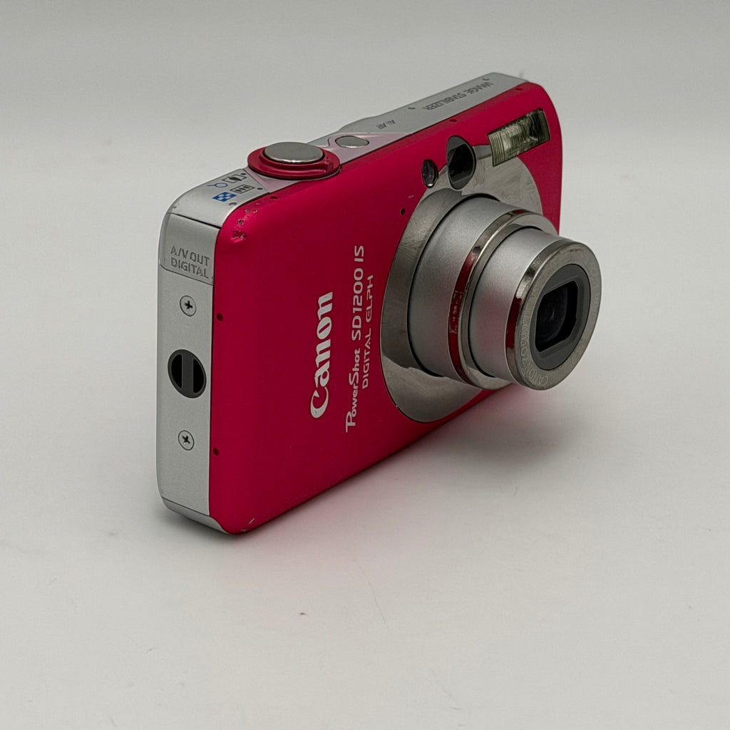 Canon PowerShot SD1200 IS Digital Camera Pink