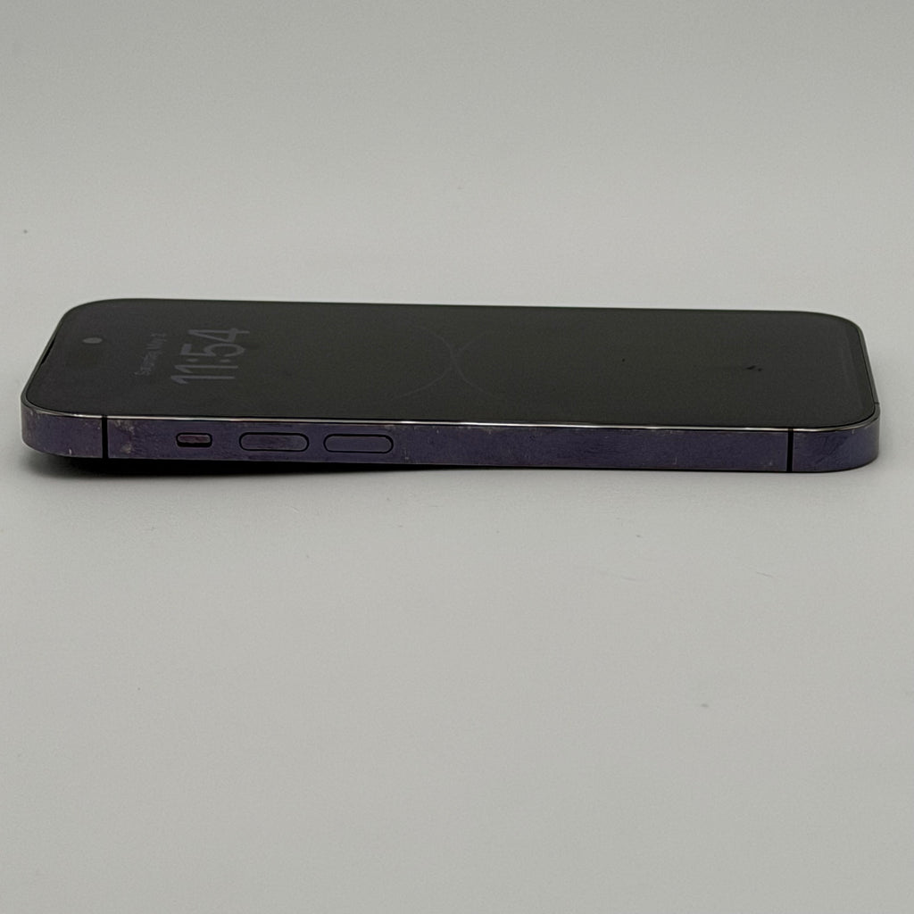 Apple iPhone 14 Pro 128GB Unlocked - Purple CRACKED BACK