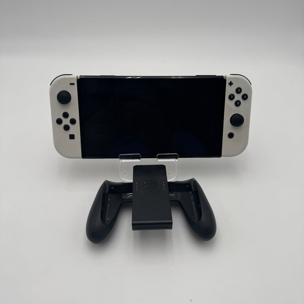 Nintendo Switch OLED (HEG-001) Handheld Console + Extras - Tested/Working