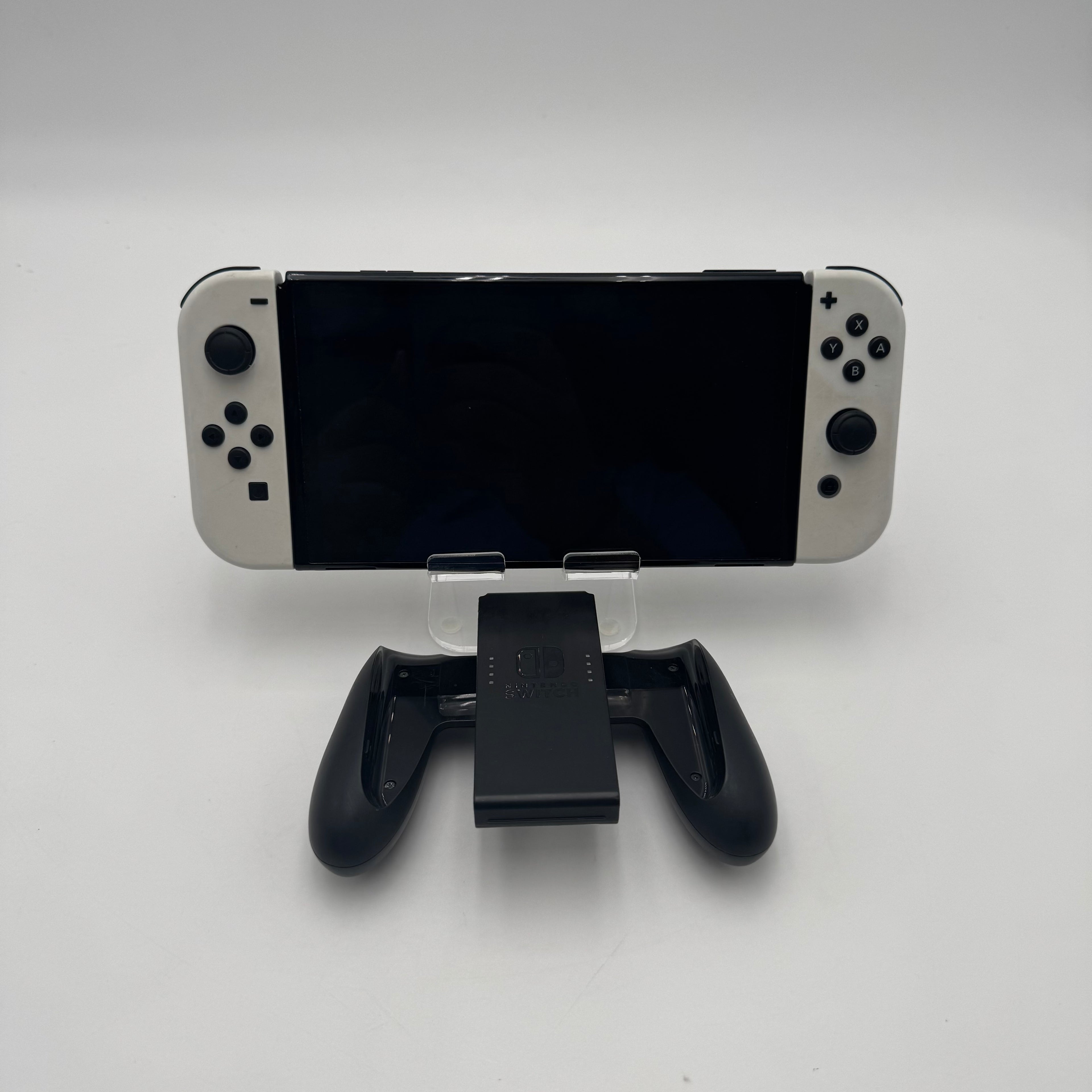 Nintendo Switch OLED (HEG-001) Handheld Console + Extras - Tested/Working