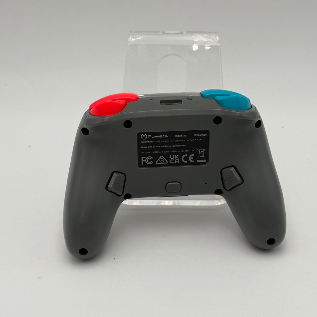 PowerA Nintendo Switch Enhanced Wireless Controller Gray  Used