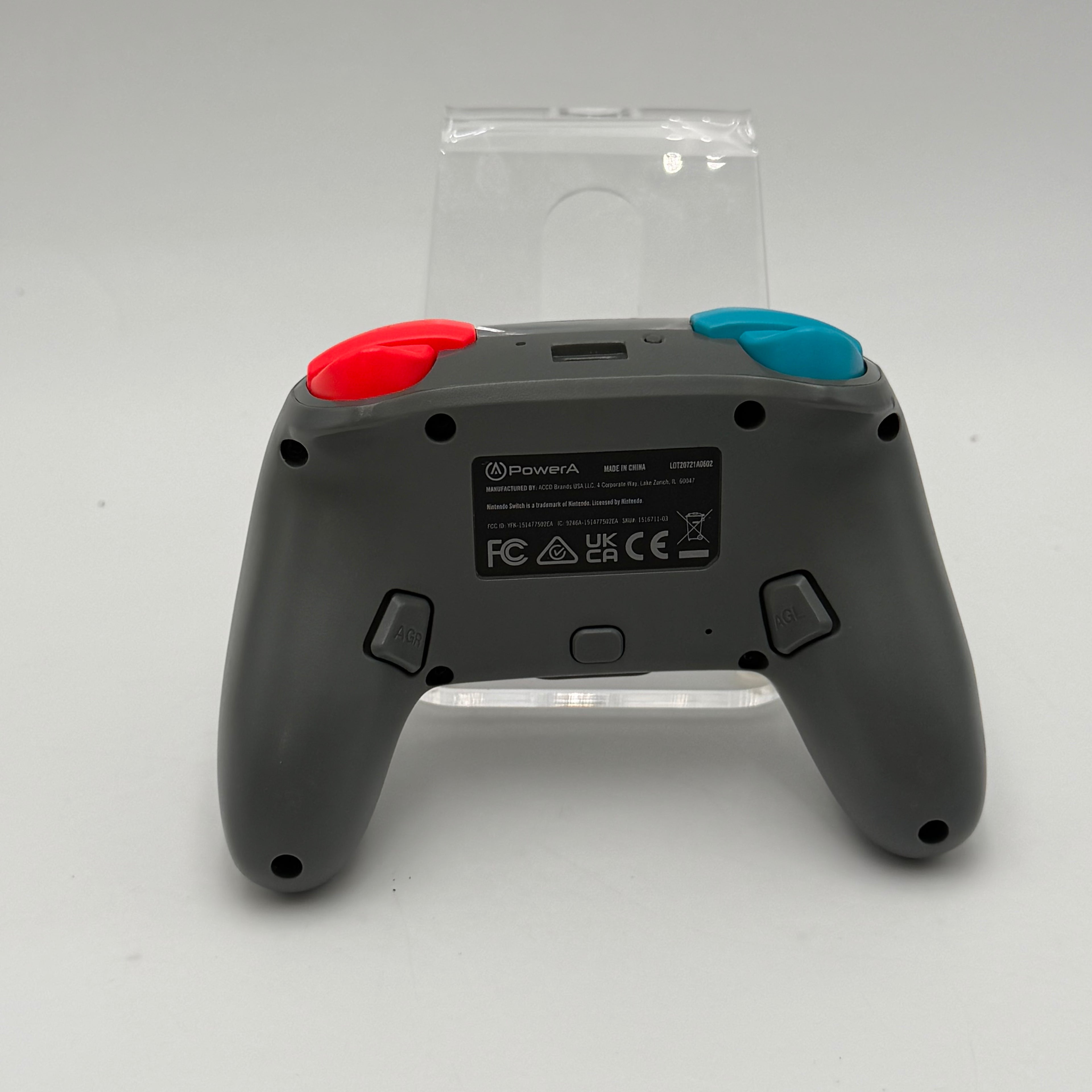 PowerA Nintendo Switch Enhanced Wireless Controller Gray  Used
