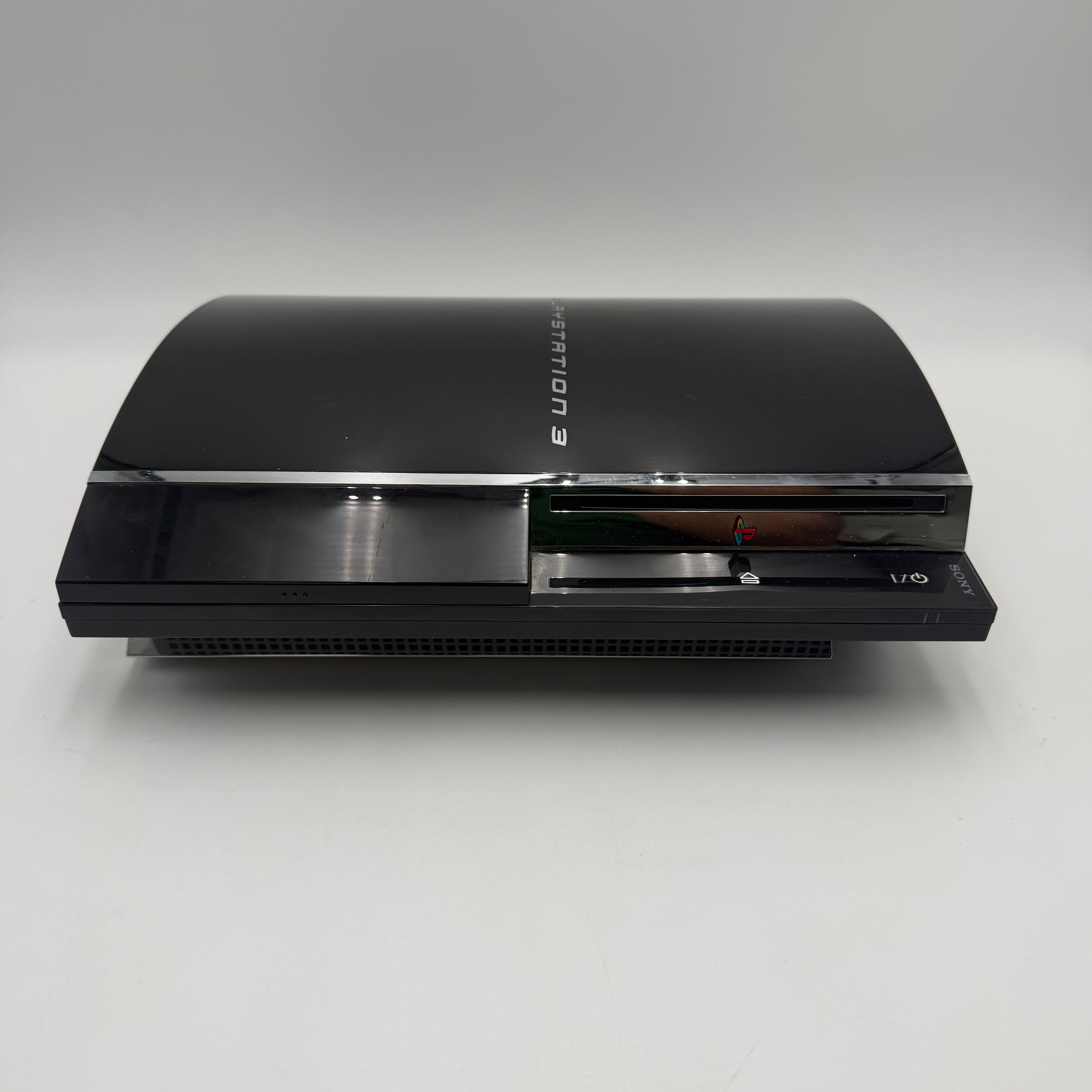 Sony PlayStation 3 Backward Compatible 80GB Black Console CECHE01 w/ 2 controllers