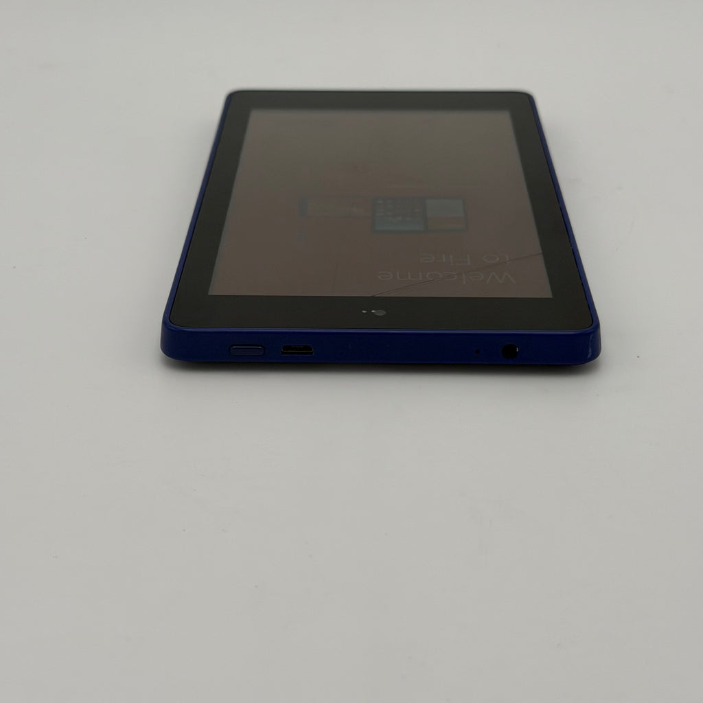 Amazon Fire 6 4th Gen Tablet PW98VM 16GB Purple Wi‑Fi Only Broken