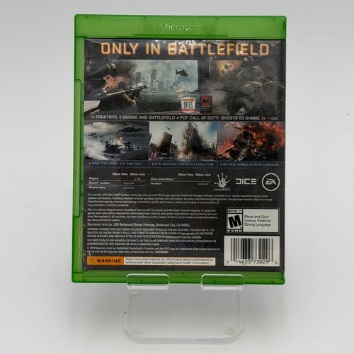 Battlefield 4 (Microsoft Xbox One, 2013) - Complete