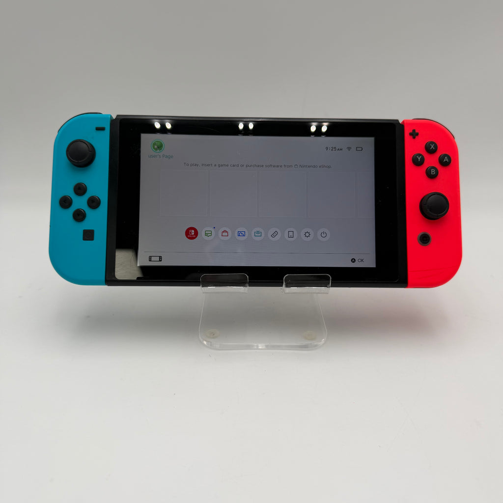Nintendo Switch HAC-001 2017 Black Video Game System Used - A