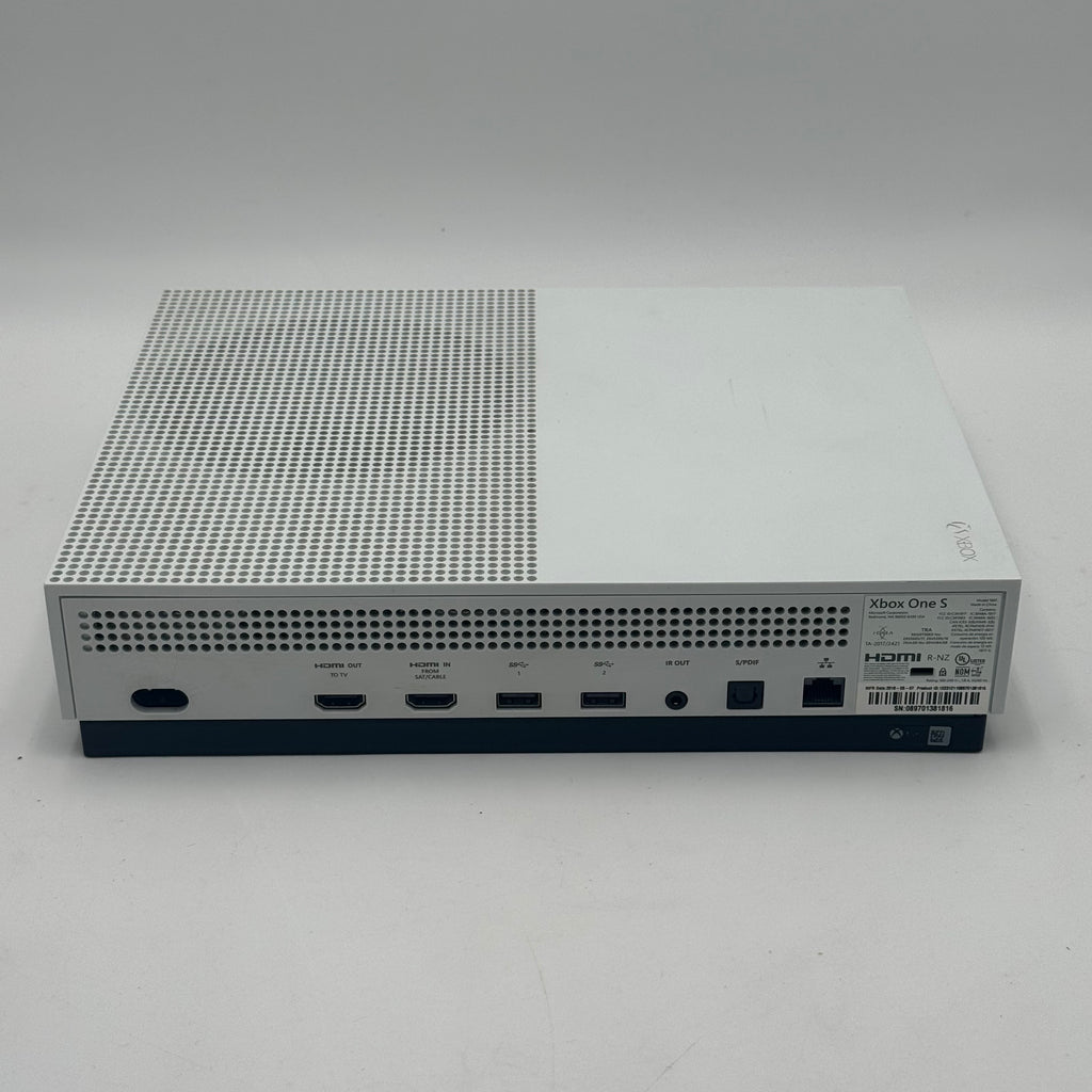 Microsoft Xbox One S 1681 2016 500GB White Console - Tested/Working