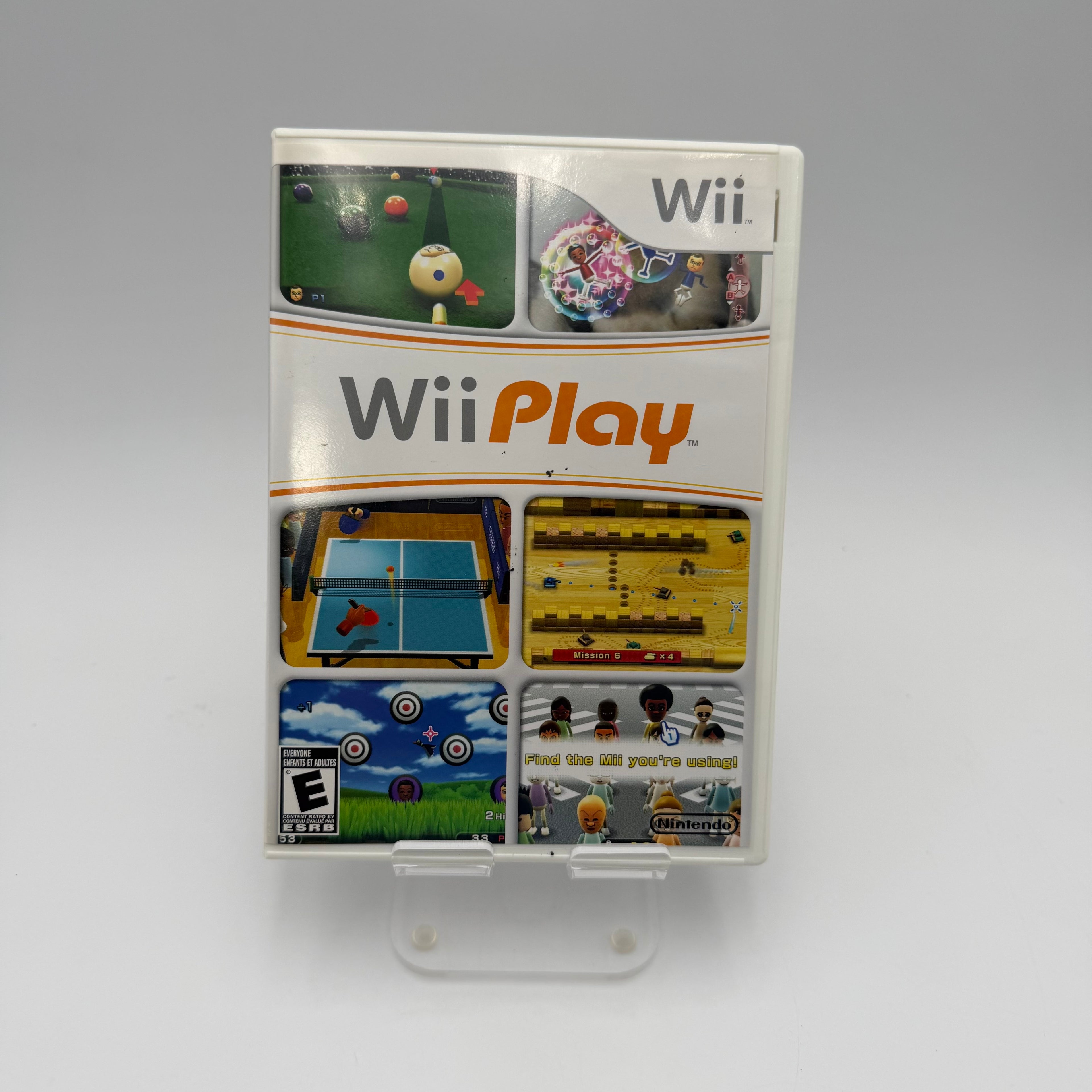 Nintendo Wii Play Video Game - Used With Box