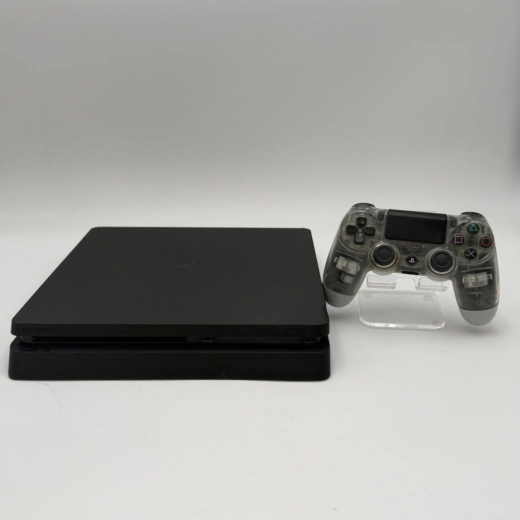 Sony CUH-2215B - 500GB PlayStation 4 Slim Console 1 Controller HDMI Power Cable