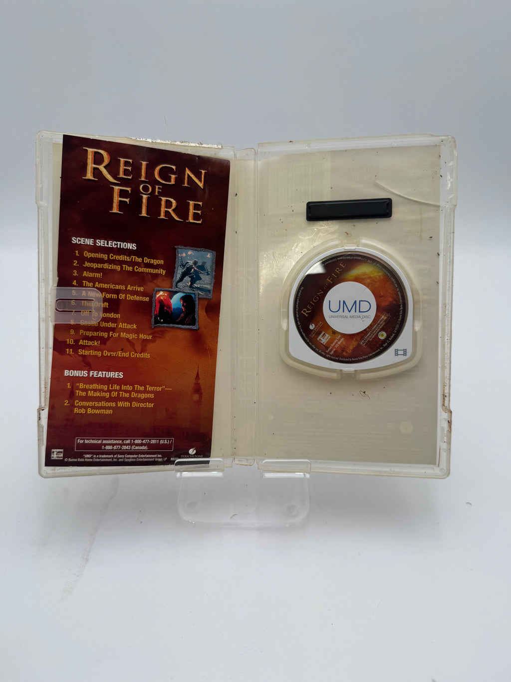 Reign of Fire PSP - Used C Complete