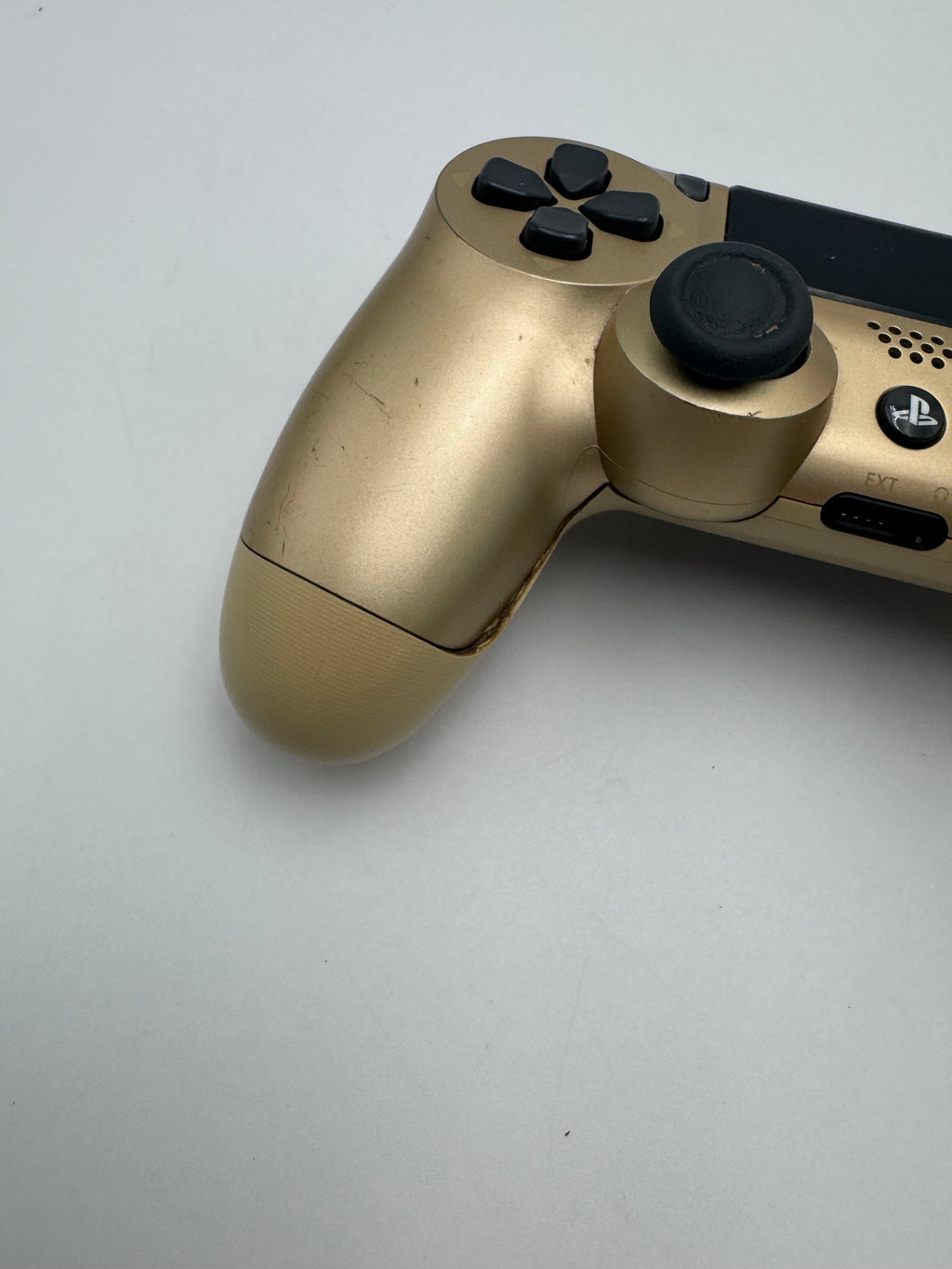 Sony PS4 CUH-ZCT2U Wireless Game Controller - Gold Broken Stick Drift