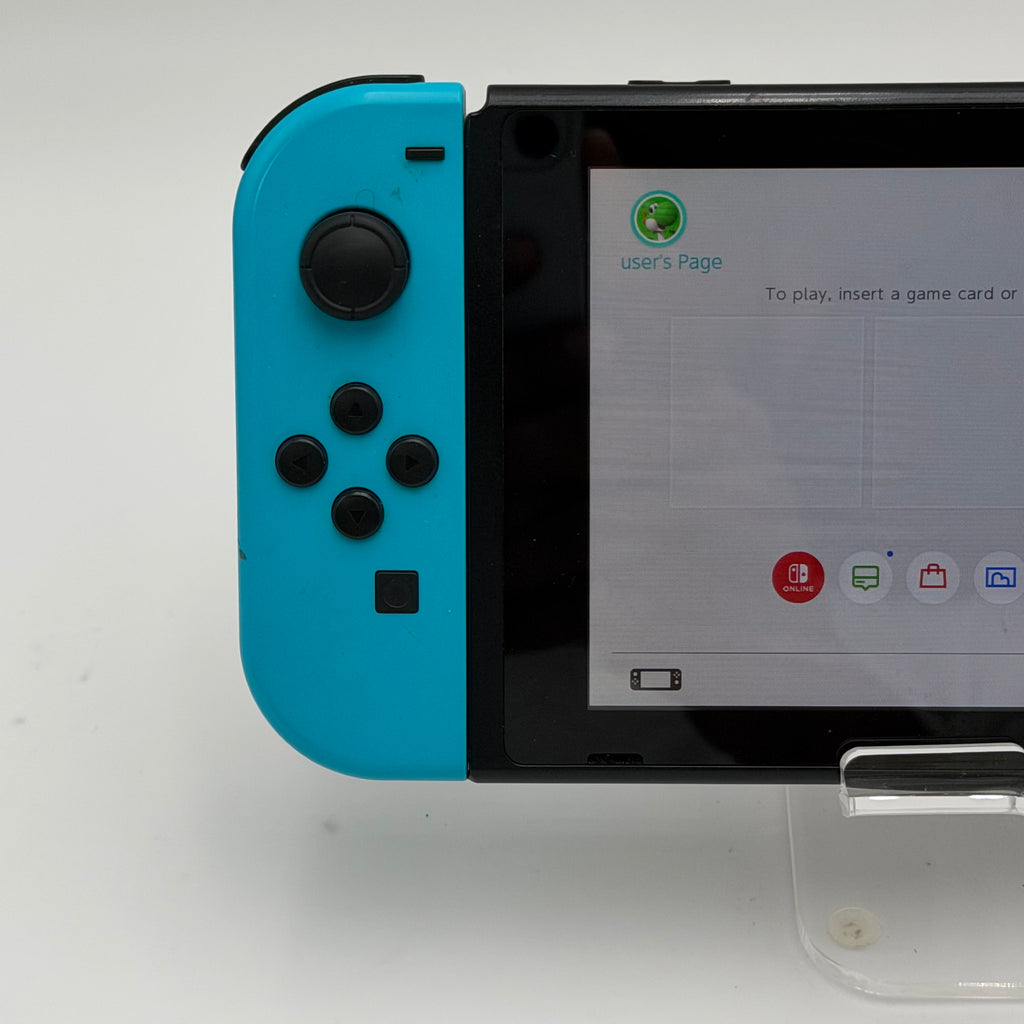 Nintendo Switch HAC-001 2017 Black Video Game System Used - A