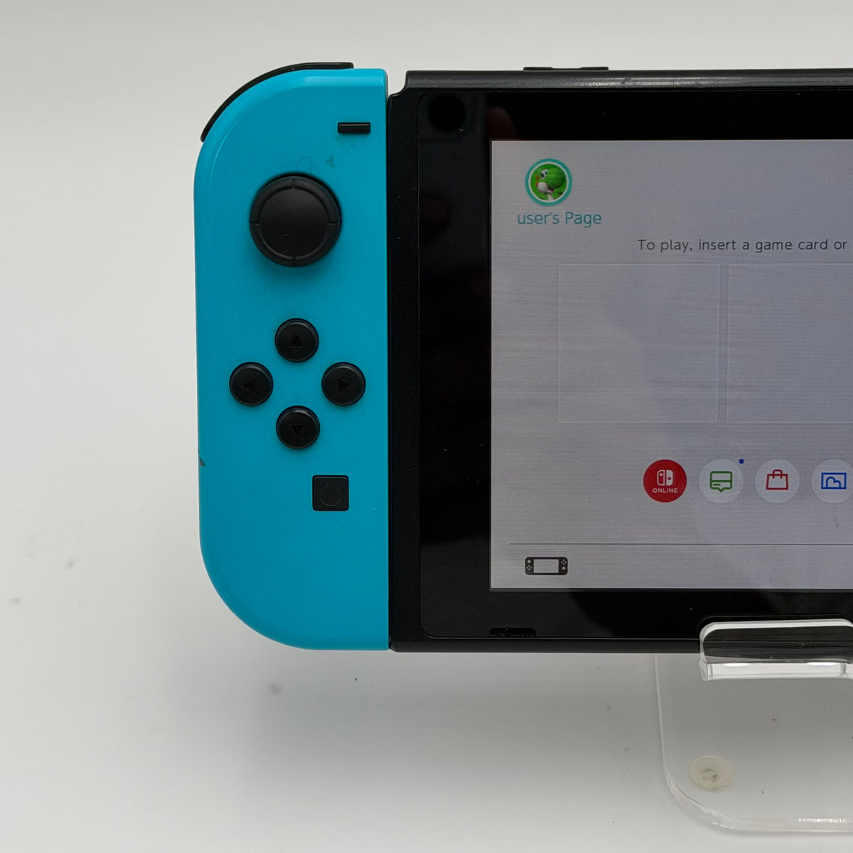 Nintendo Switch HAC-001 2017 Black Video Game System Used - A