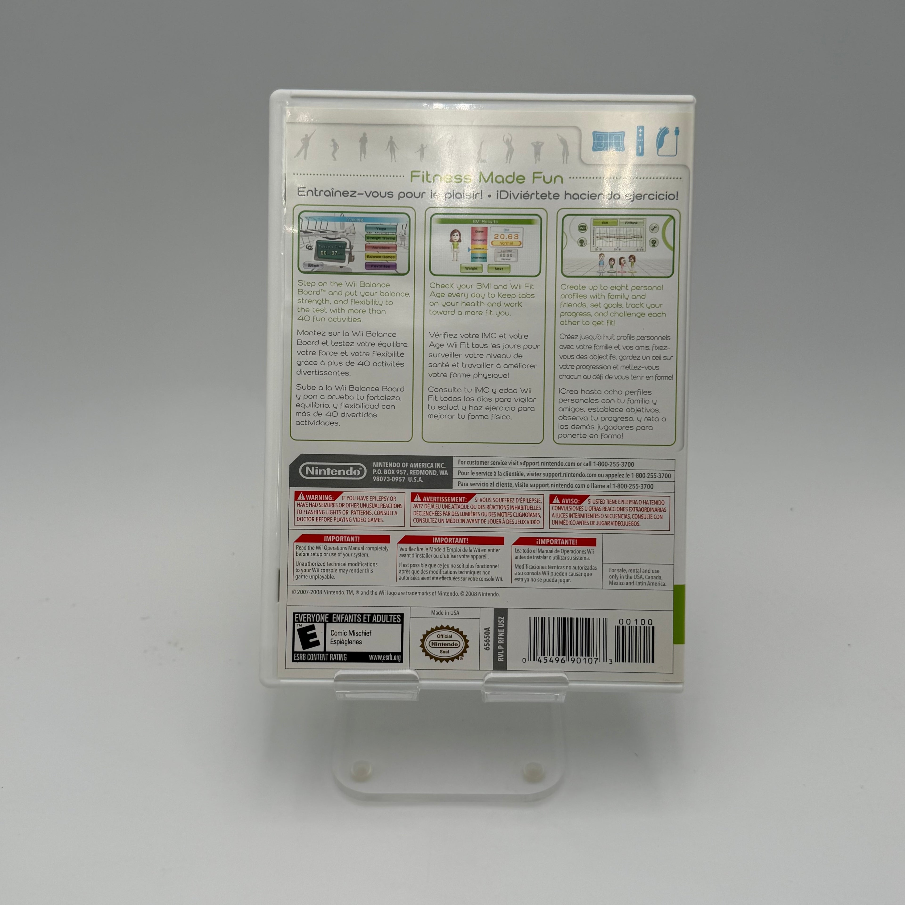 Nintendo Wii Fit Game for Wii - Used With Box, Manual & Inserts