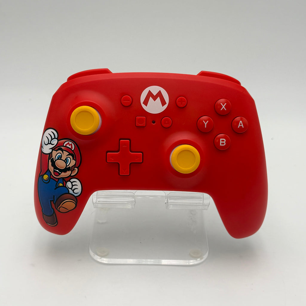 PowerA Wireless Controller, Super Mario, For Nintendo Switch, Red - USED