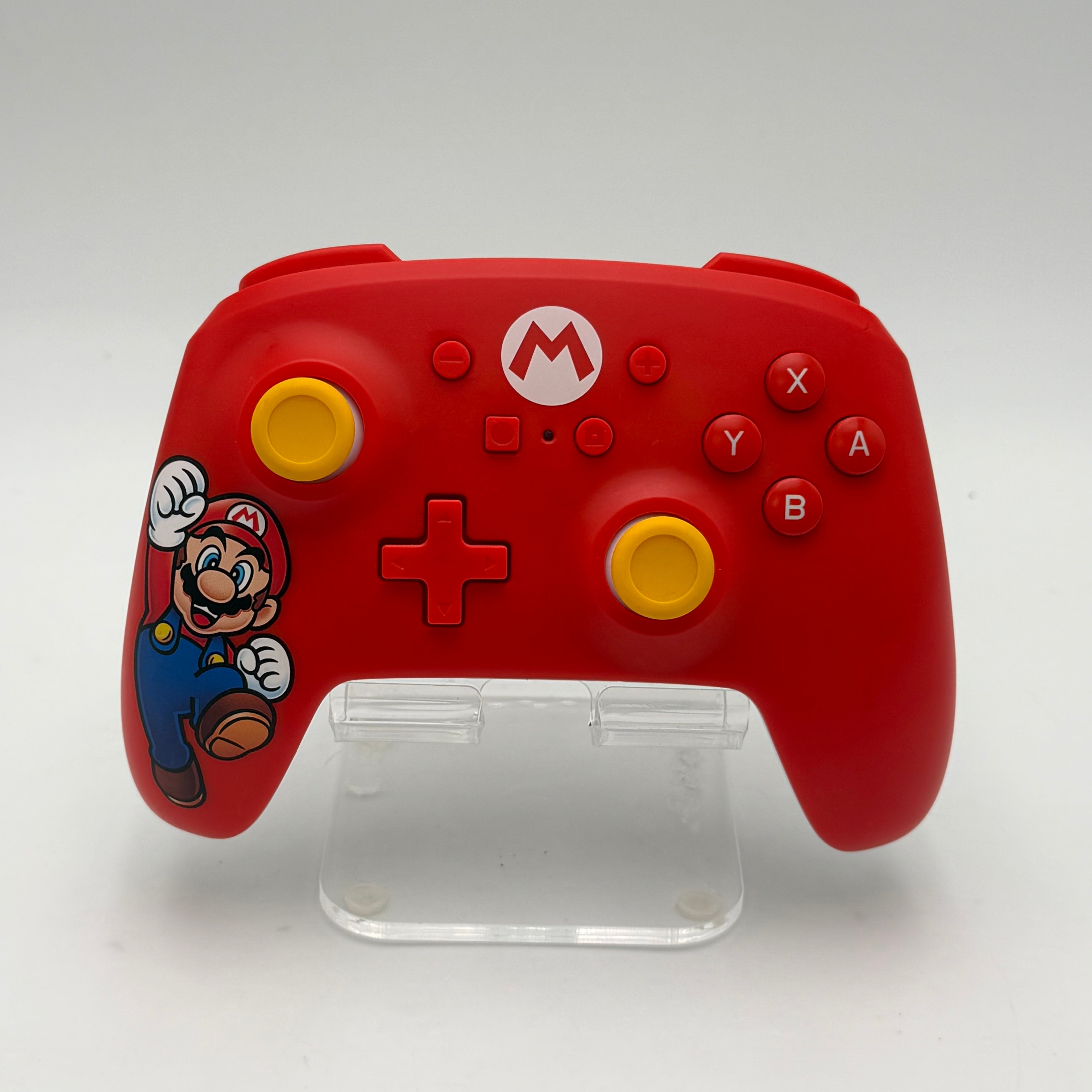 PowerA Wireless Controller, Super Mario, For Nintendo Switch, Red - USED