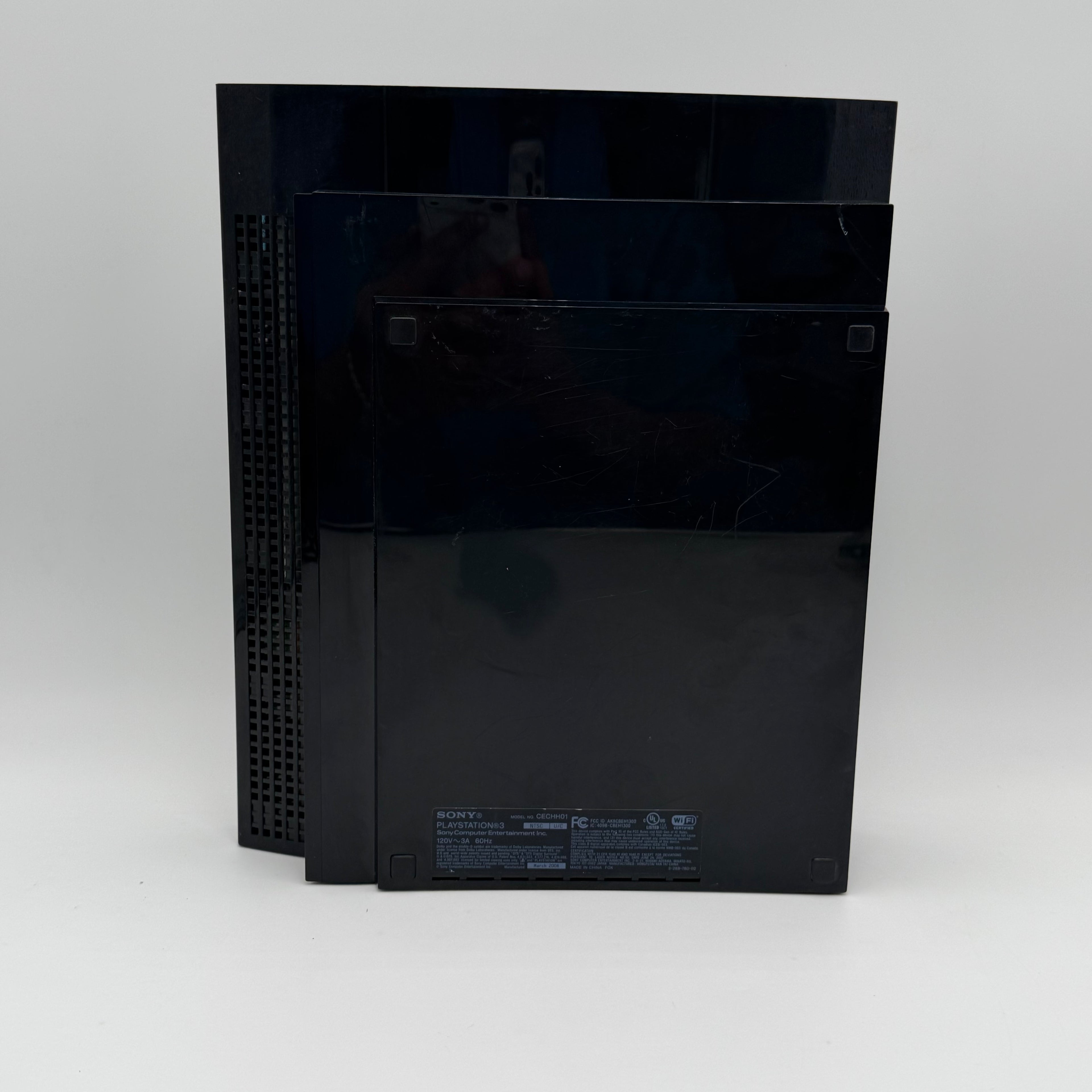 Broken Sony PlayStation 3 CECHH01 Black - Console Only - Power Issue
