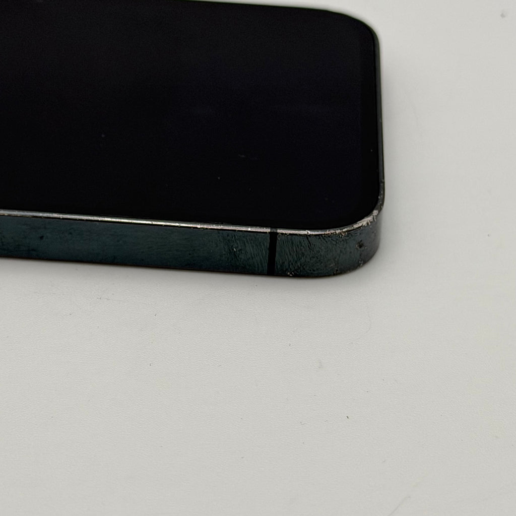 Broken Unlocked Apple iPhone 13 Pro - 128GB - Green - Cracked Rear Camera - Back