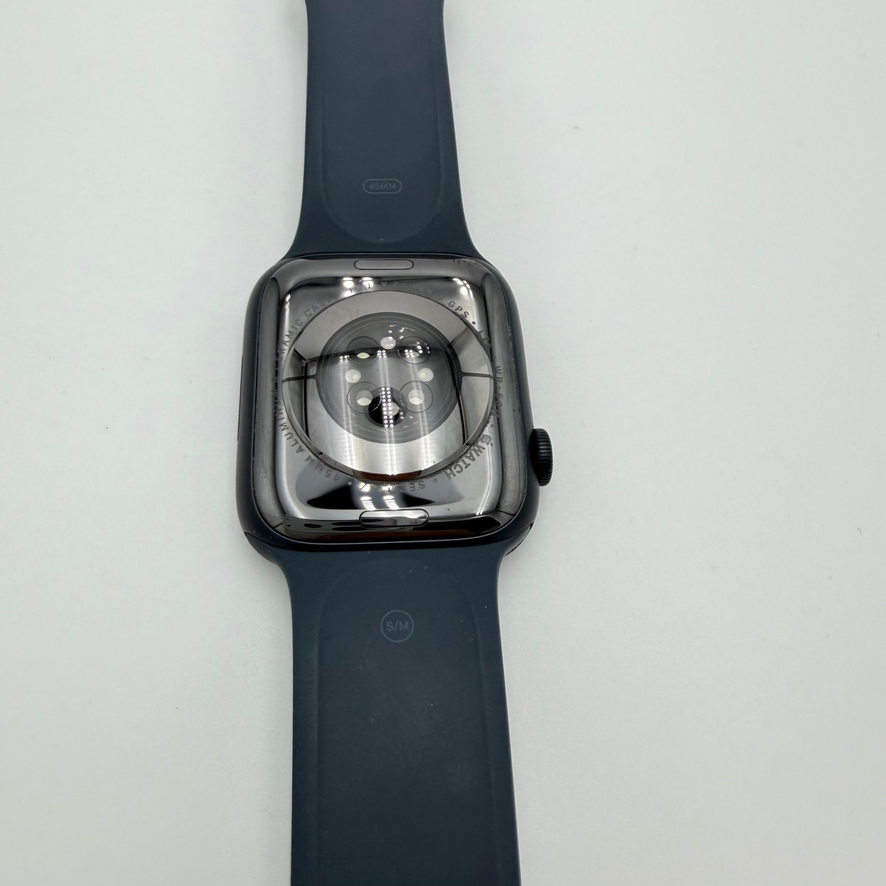 Apple Watch Series 7 GPS + Cellular 45mm Midnight/Black Aluminum Case