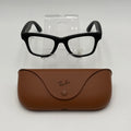 Ray-Ban Meta Wayfarer RW4012 Gen 2 Shiny Black AI Smart Glasses w/ Charging Case