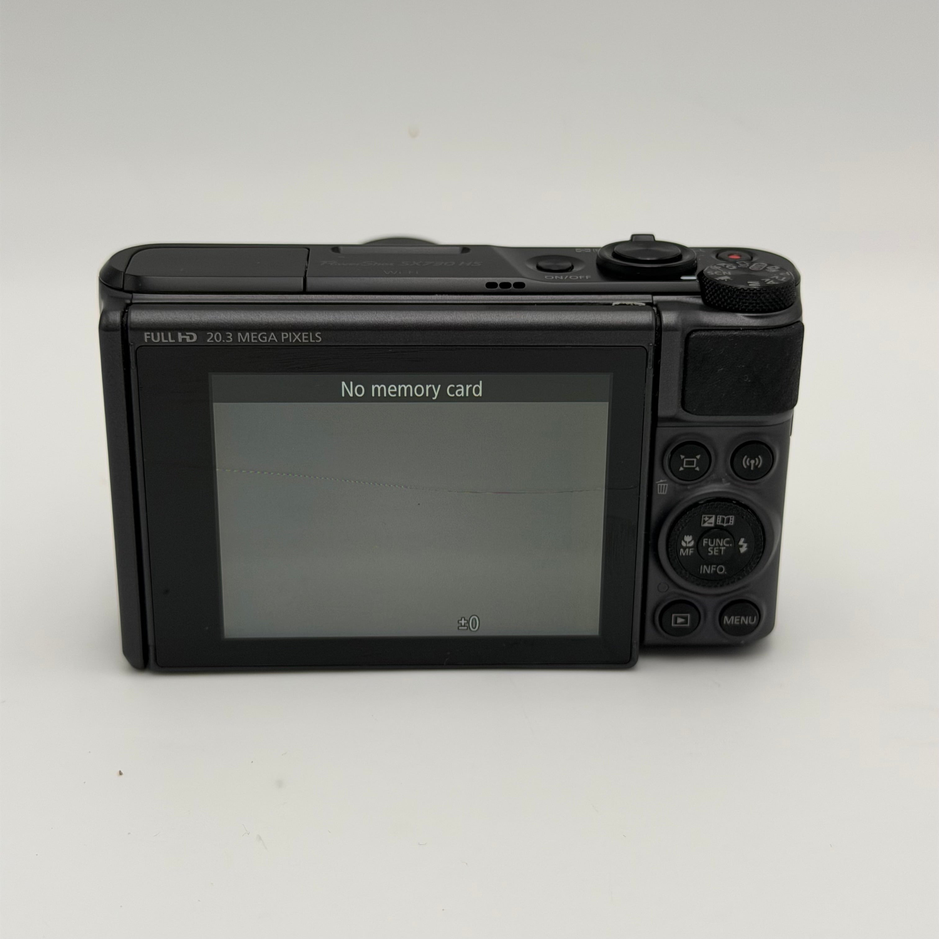 Canon PowerShot SX730 HS Digital Camera Black - Read