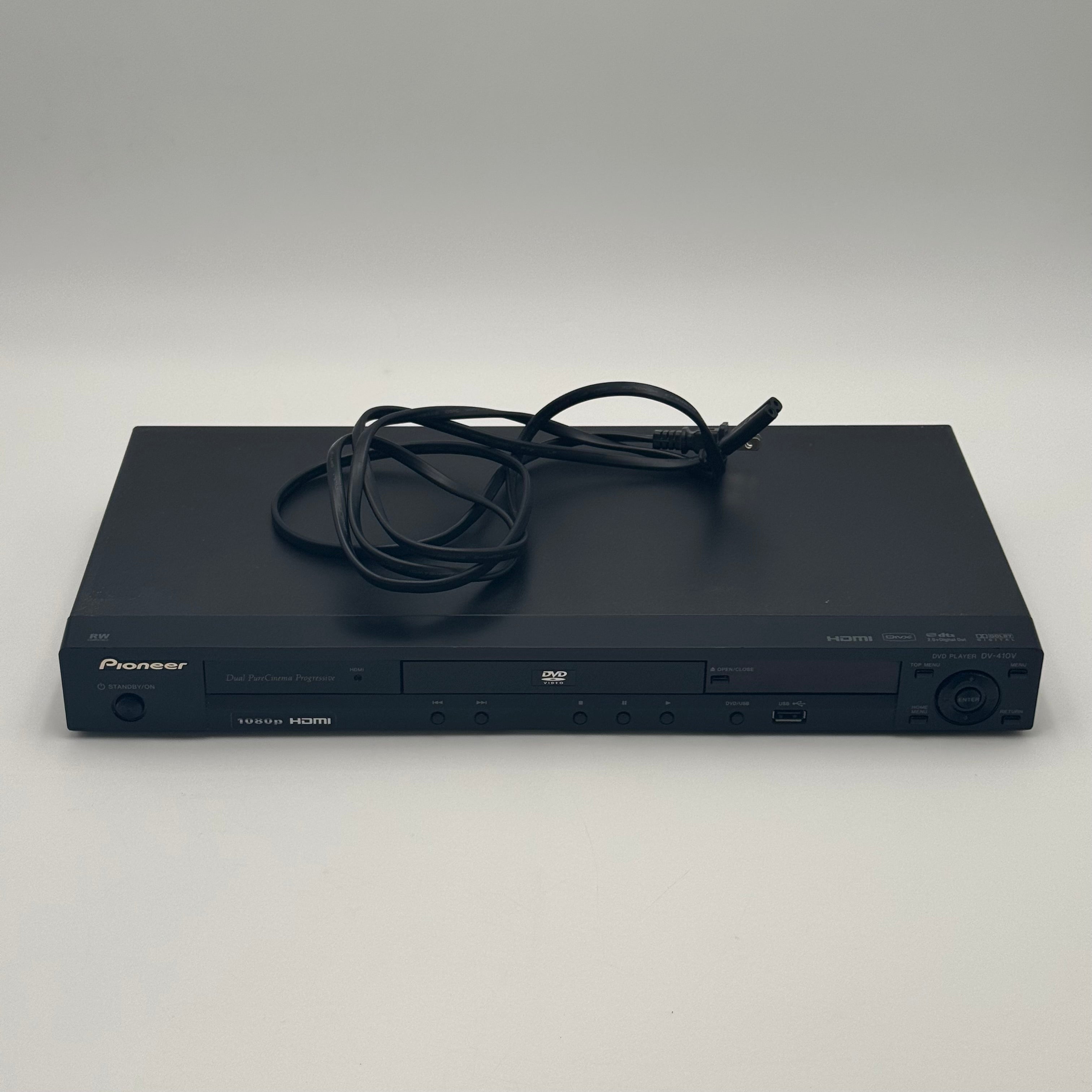 Pioneer DV-410V-K 1080p Upscaling DVD Player w/ Remote