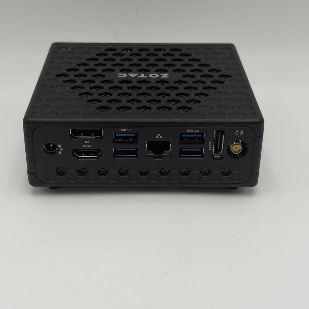 Zotac ZBOX CI32NANO-P Mini PC Desktop Computer Black Used