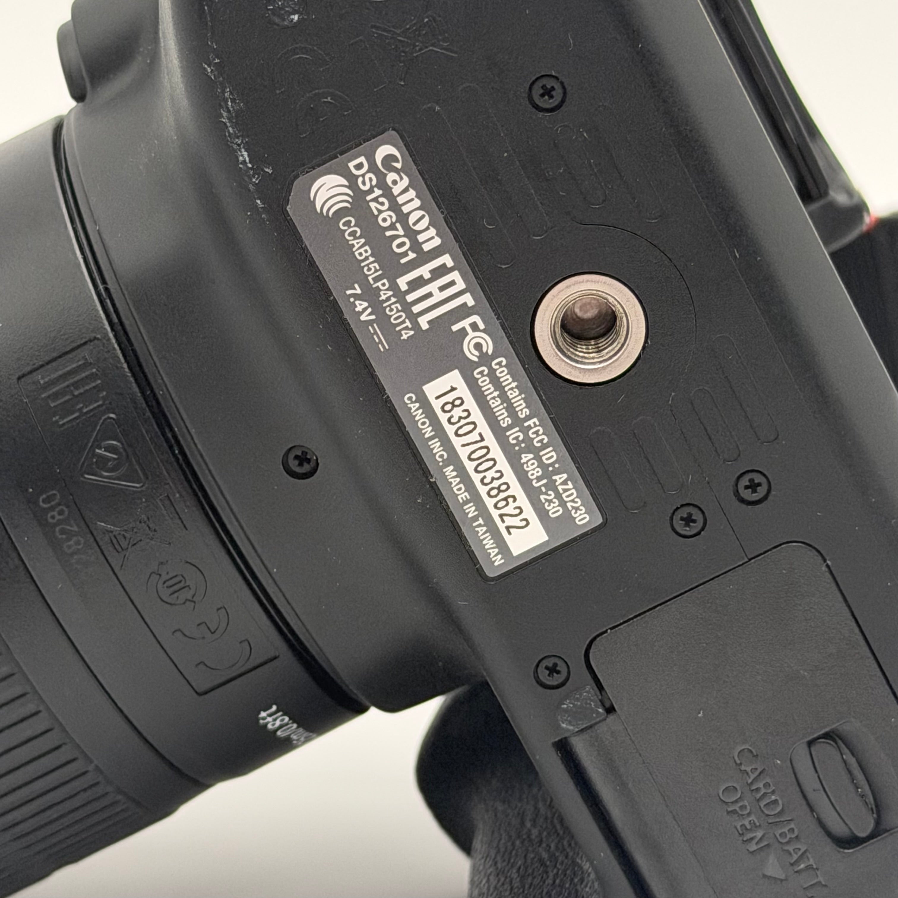 Canon EOS 4000D Digital Camera Black EF-S 18-55mm lens
