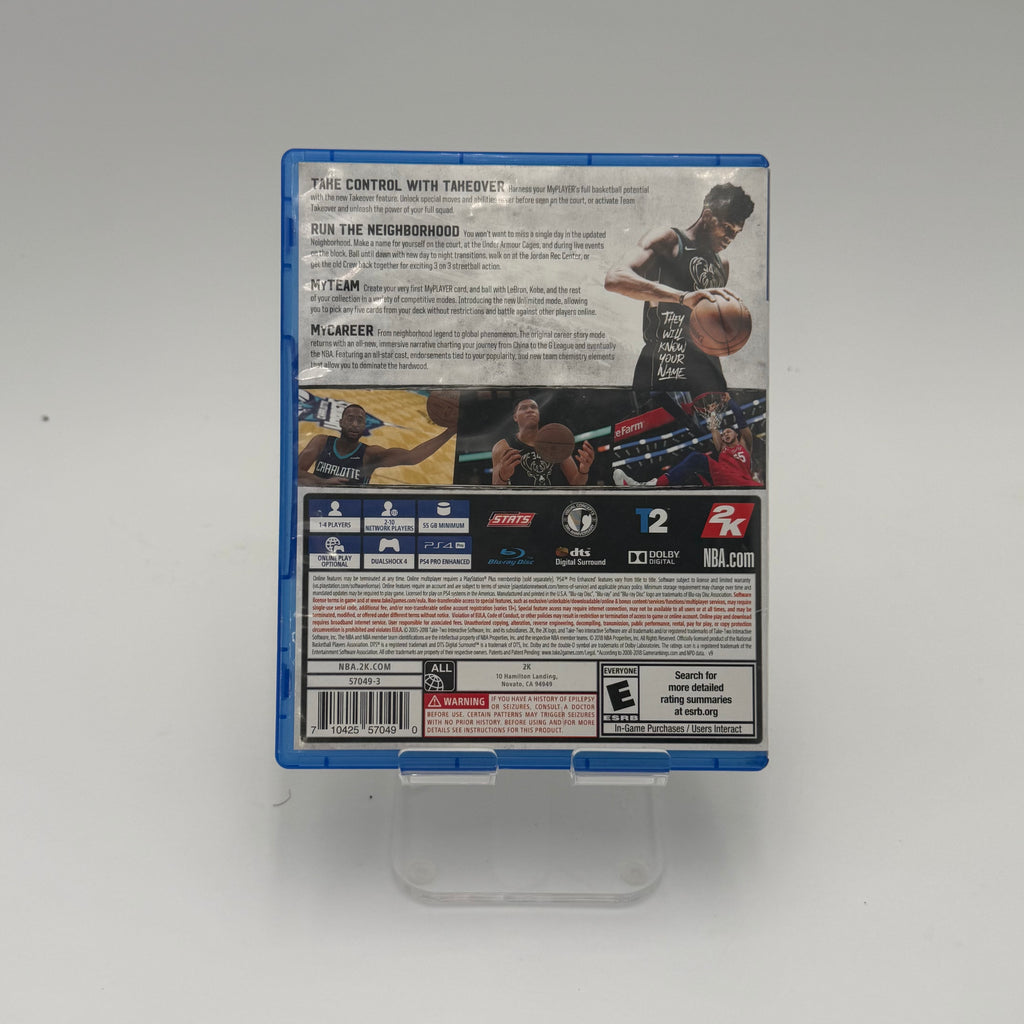 NBA 2K19 (Sony PlayStation 4, 2018) - Complete