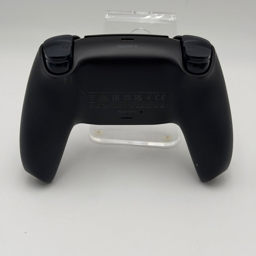 Sony PS5 DualSense Midnight Black CFI-ZCT1W Video Game Controller Used A