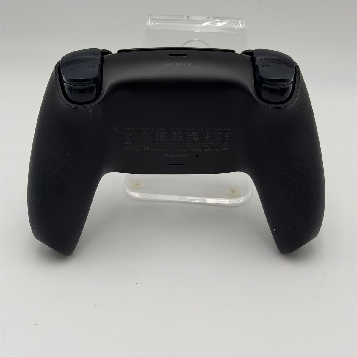 Sony PS5 DualSense Midnight Black CFI-ZCT1W Video Game Controller Used A