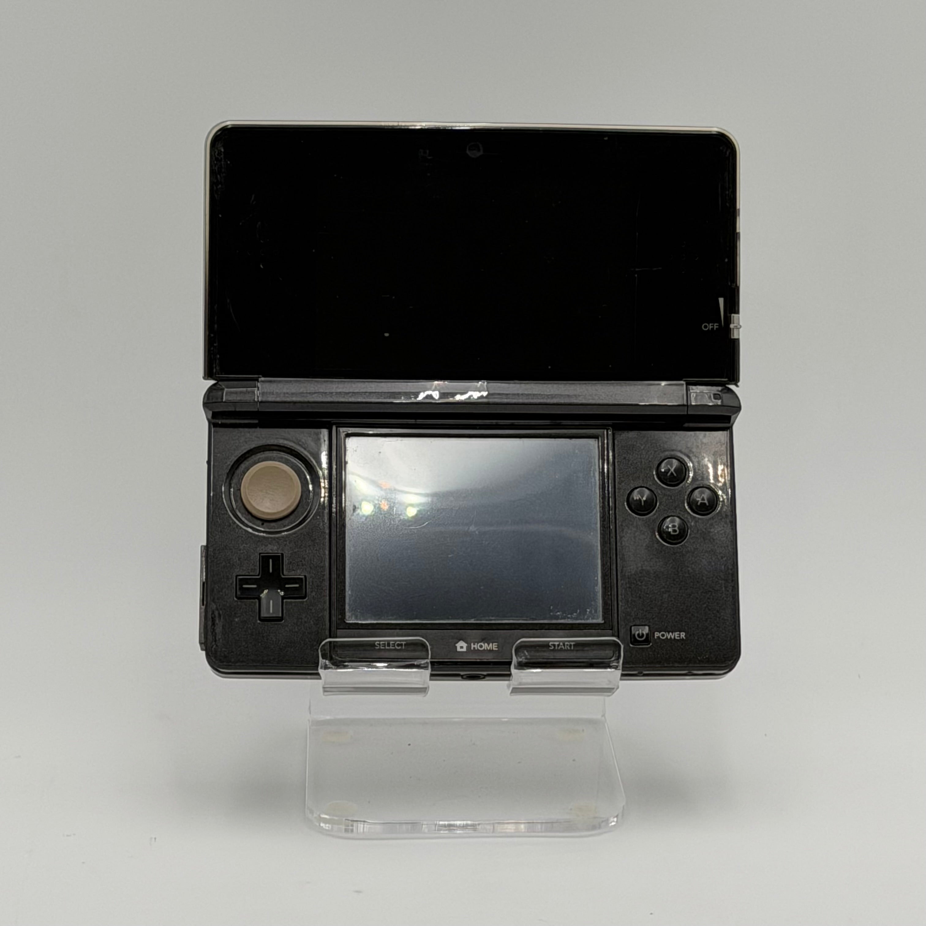 Nintendo 3DS CTR-001 2011 Black Video Game System - Broken