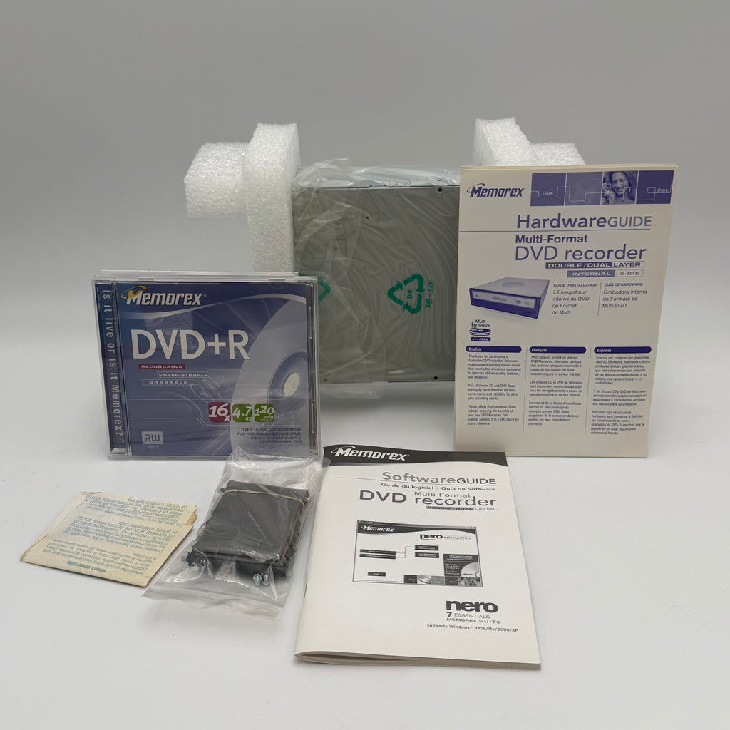 Memorex Multi Format DVD Recorder Silver New Open Box