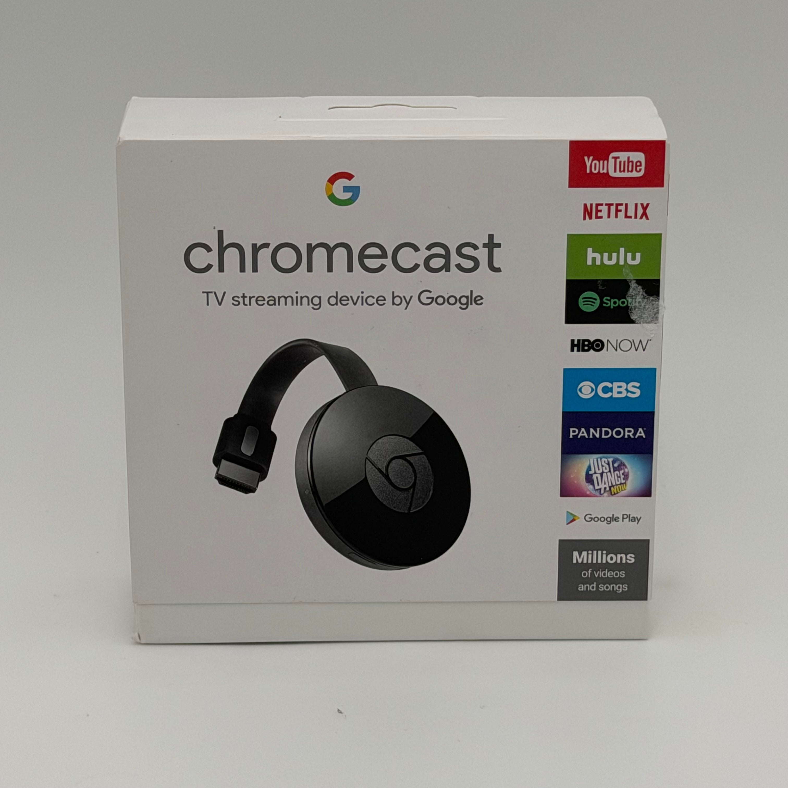 New Chromecast 2nd Gen HDMI TV 1080HP  Google streaming device
